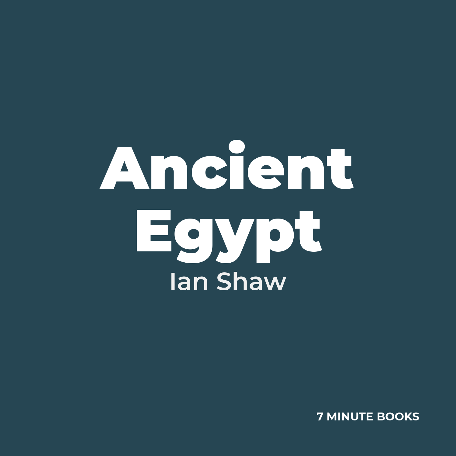 Ancient Egypt by Ian Shaw – Book Summary