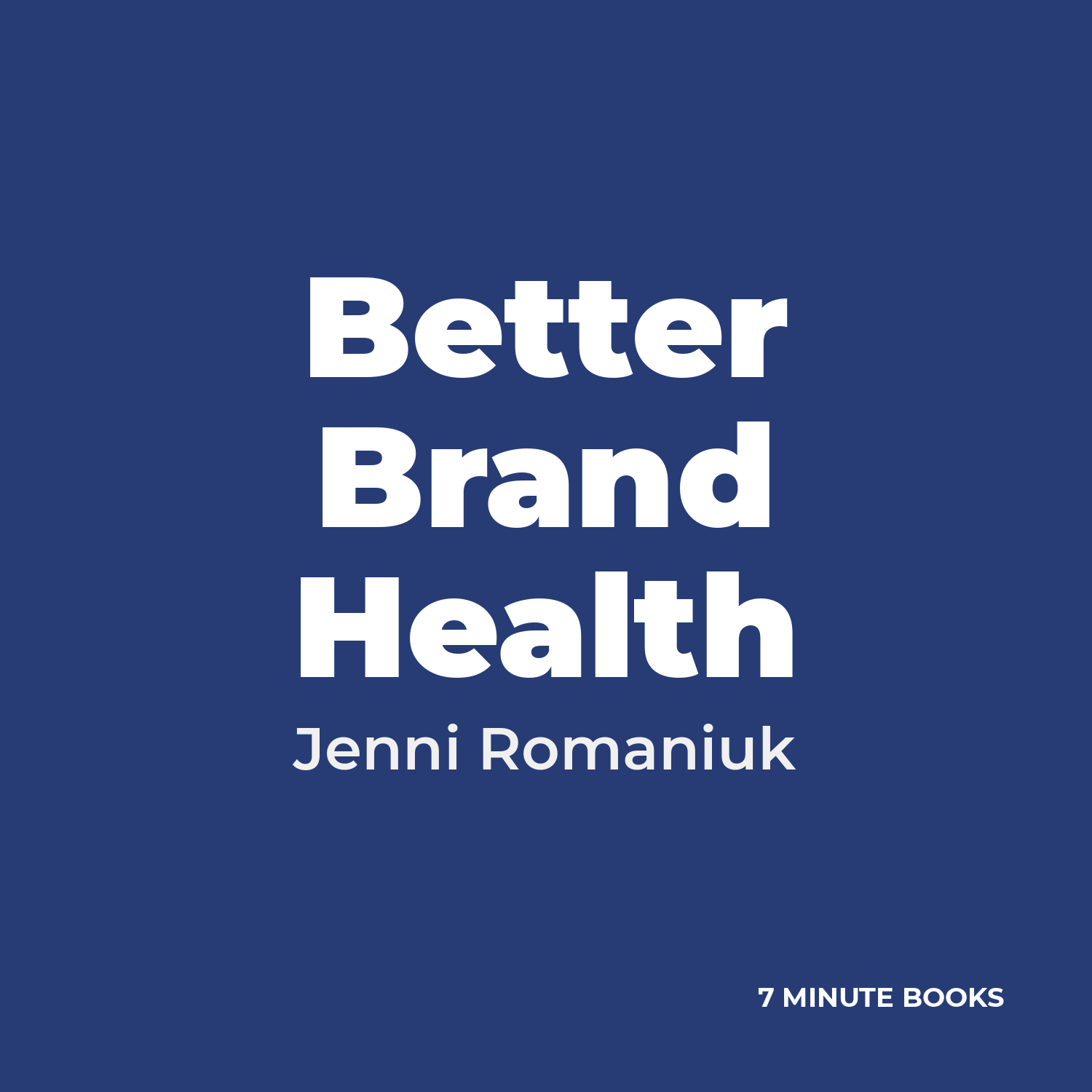 Better Brand Health — cover