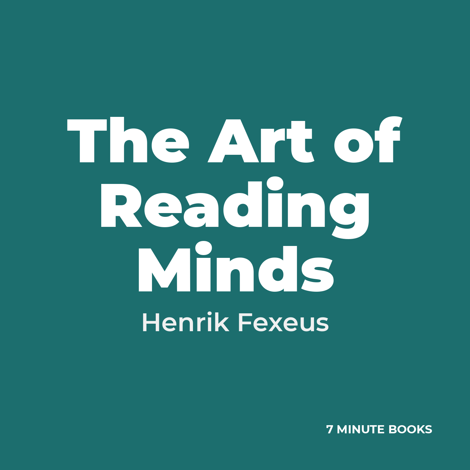 The Art of Reading Minds — cover