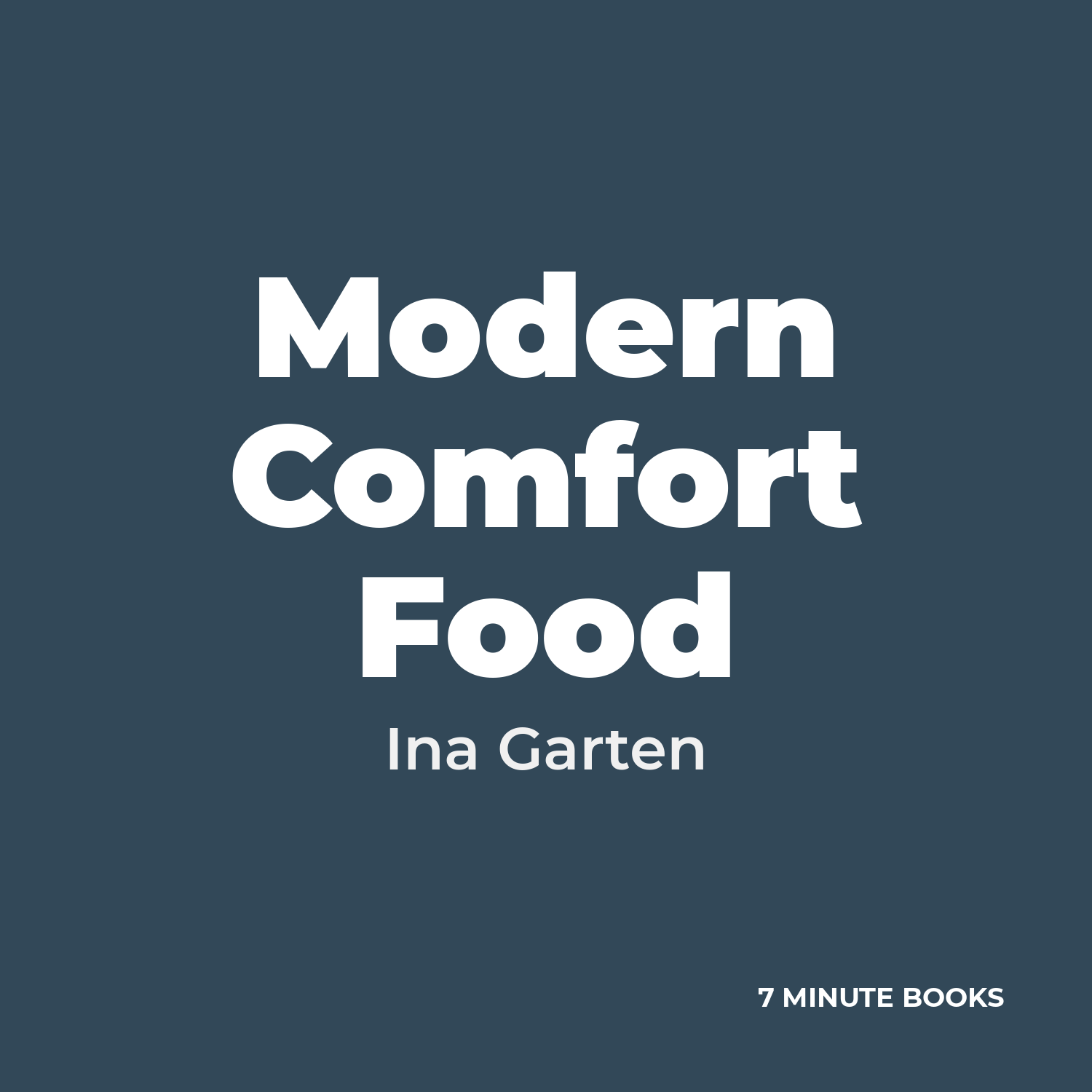 Modern Comfort Food — cover