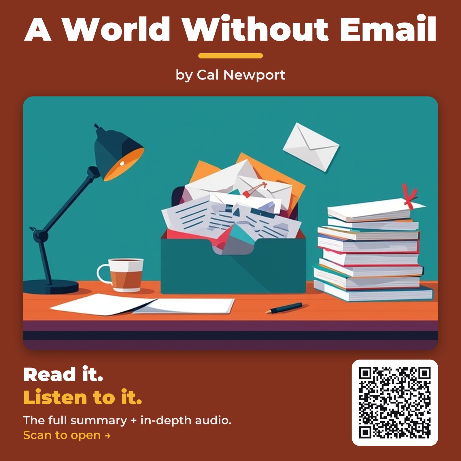 A World Without Email — cover