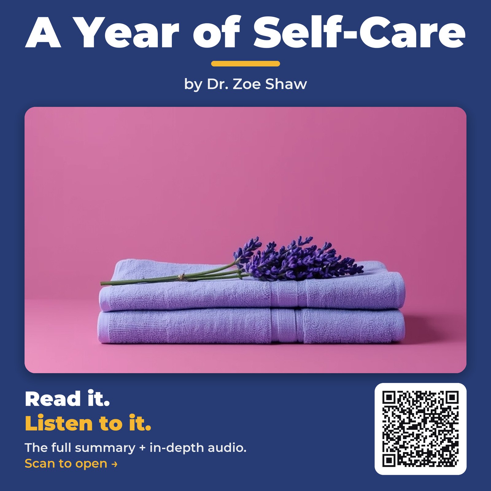 A Year of Self-Care by Dr. Zoe Shaw – Book Summary