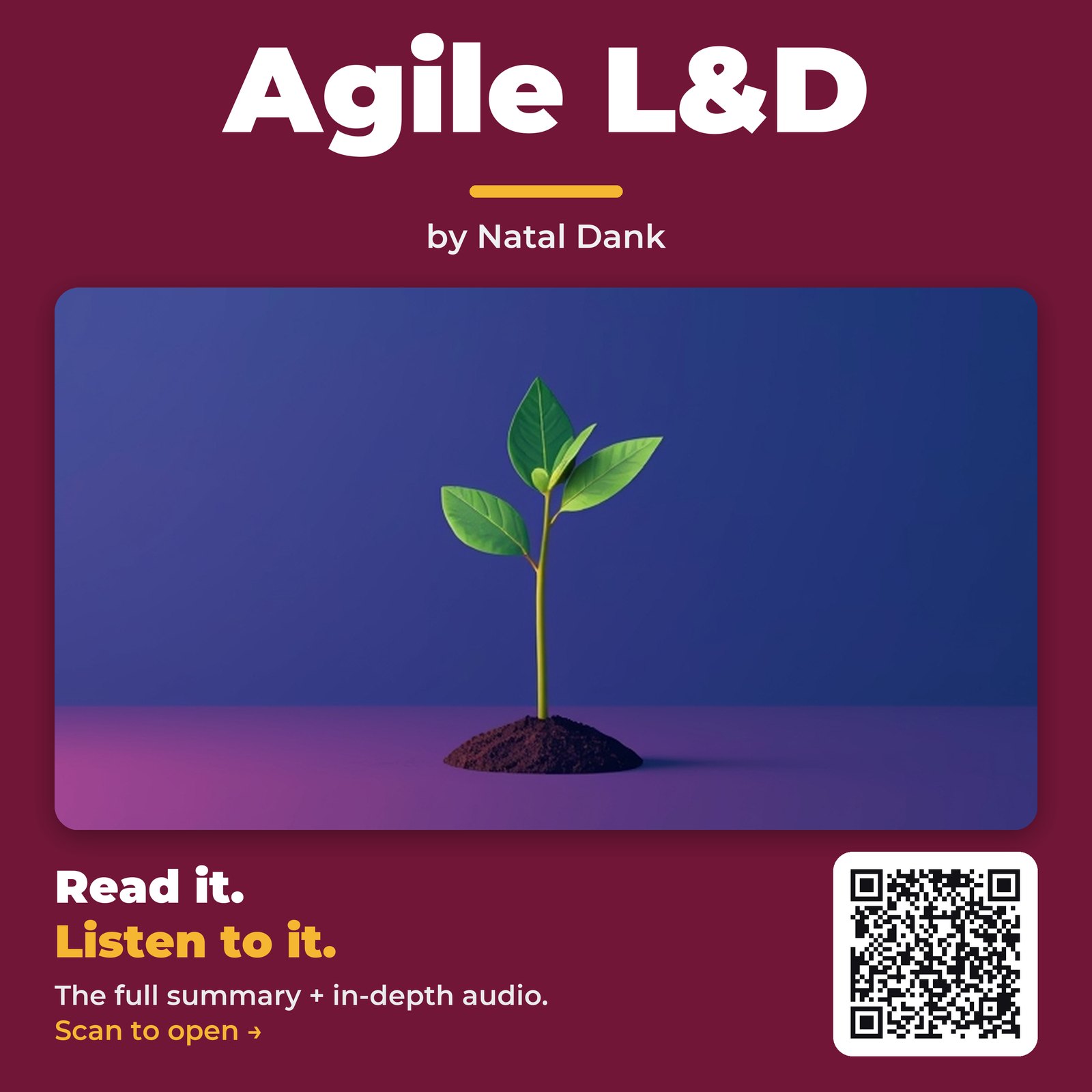 Agile L&D — cover