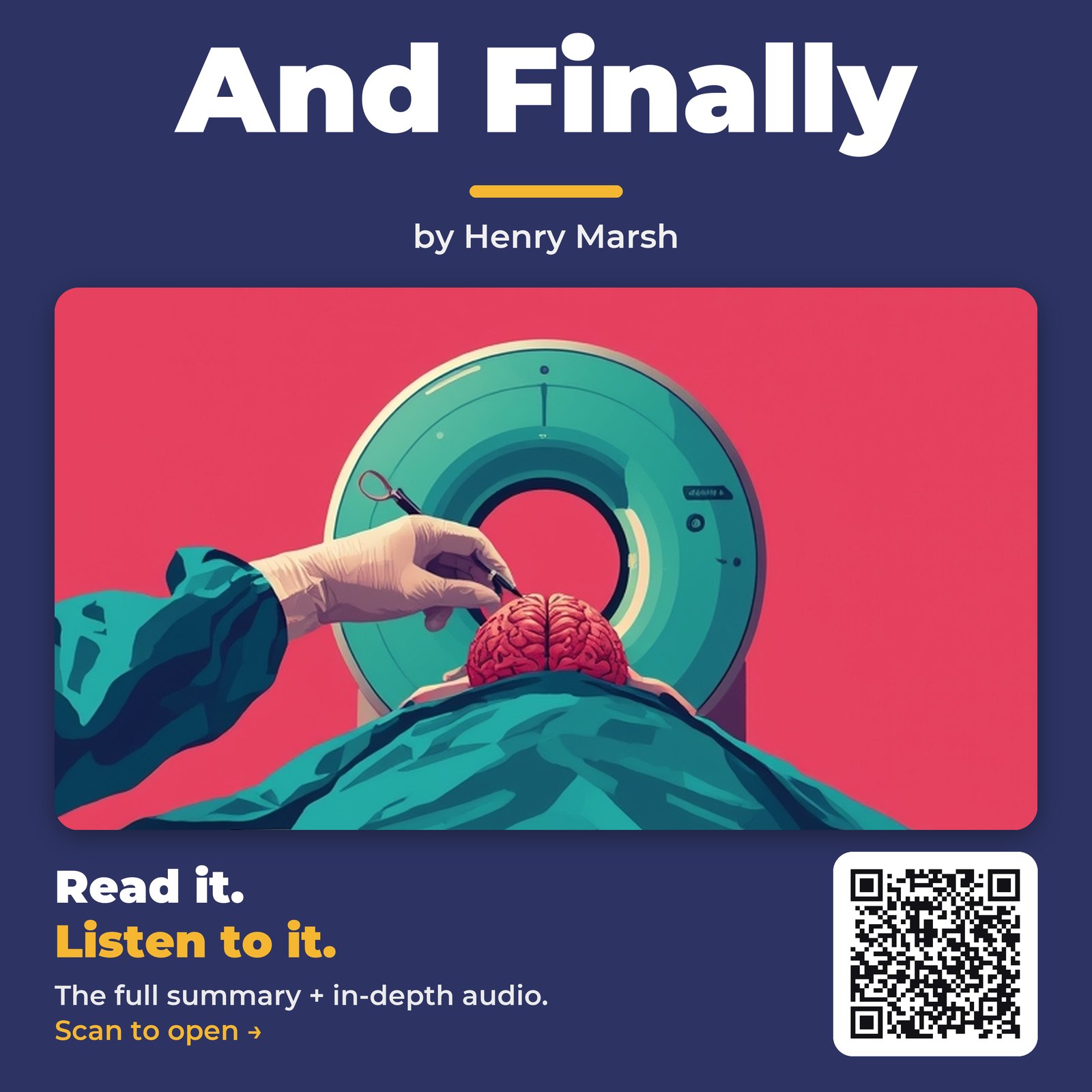 And Finally by Henry Marsh – Book Summary