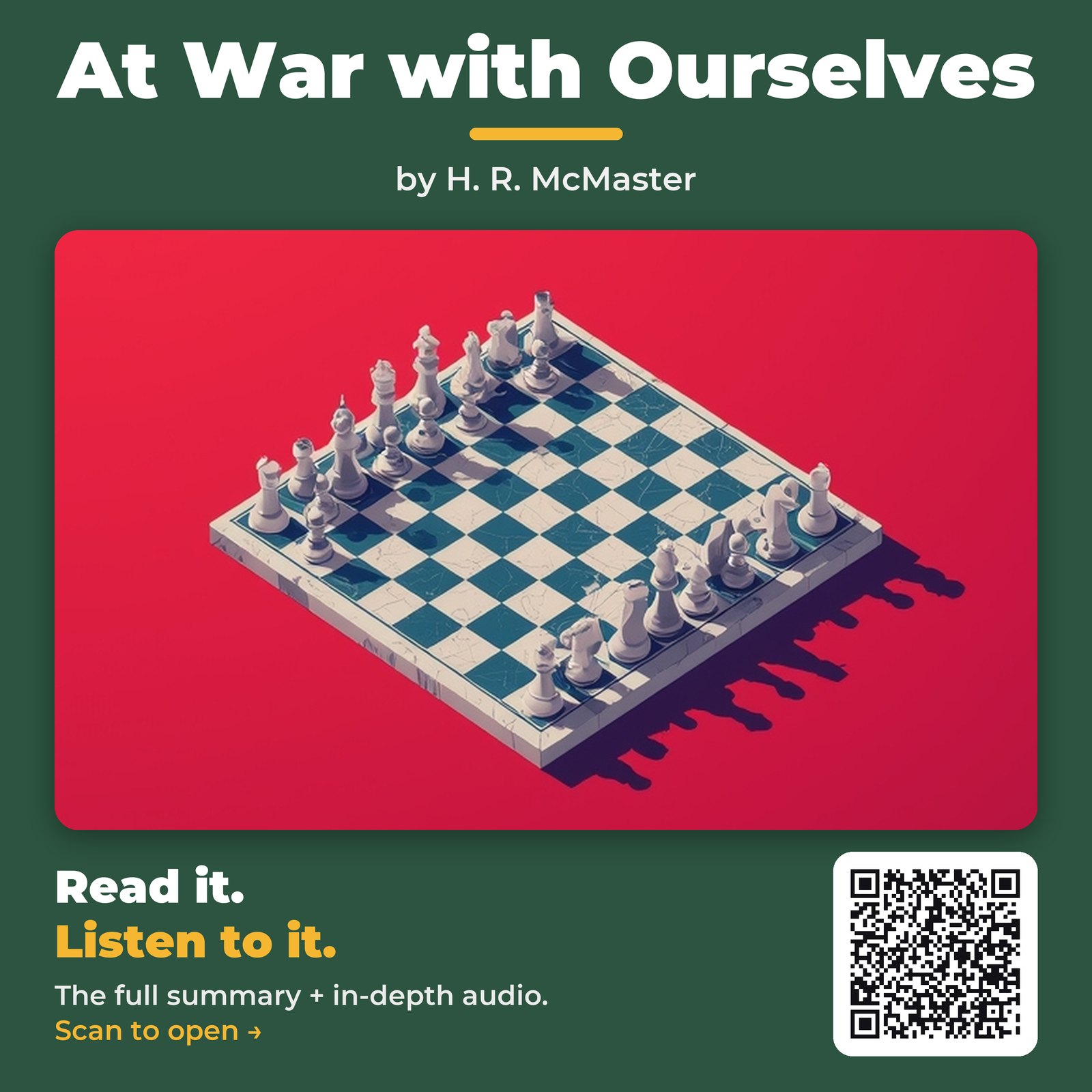 At War with Ourselves — cover