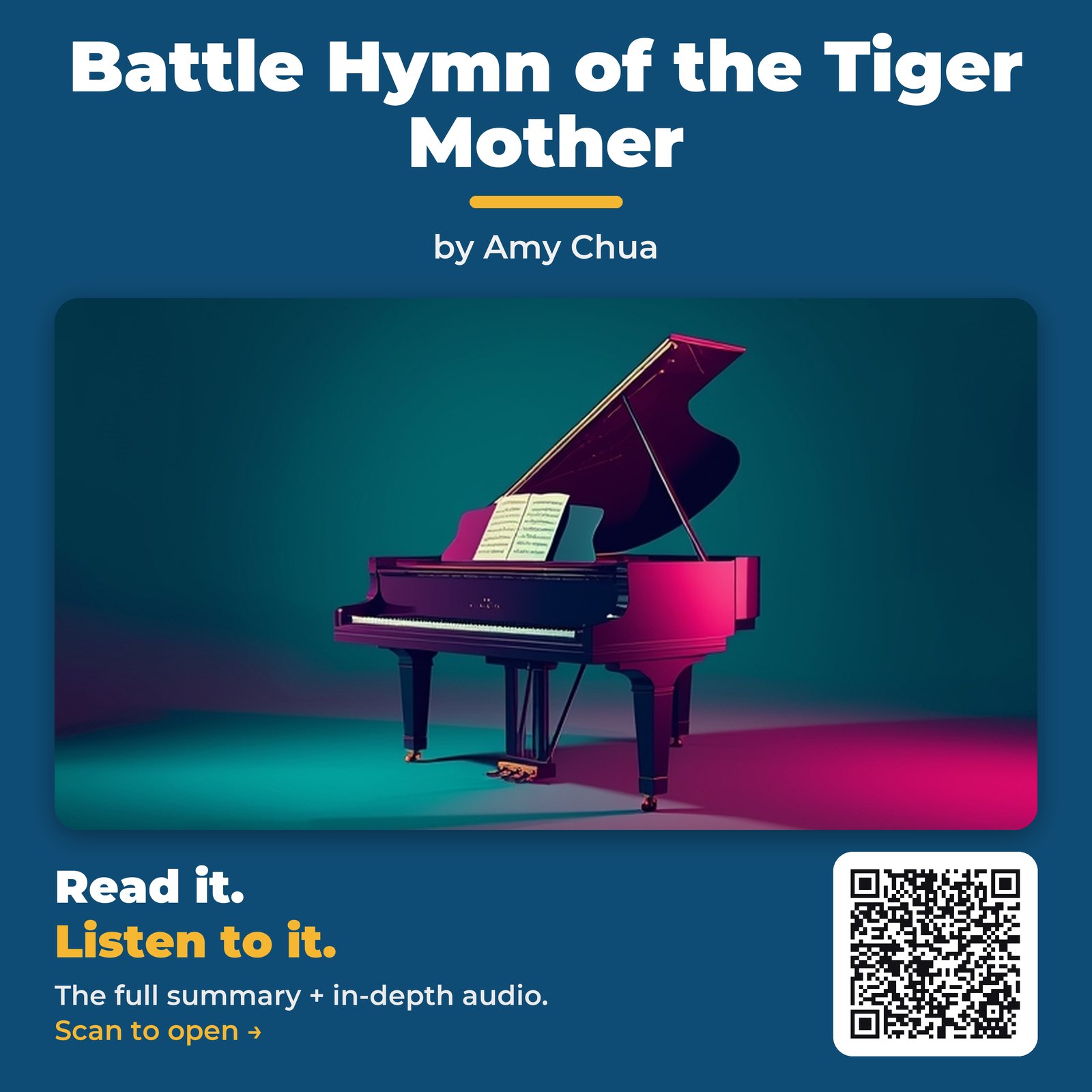 Battle Hymn of the Tiger Mother by Amy Chua – Book Summary