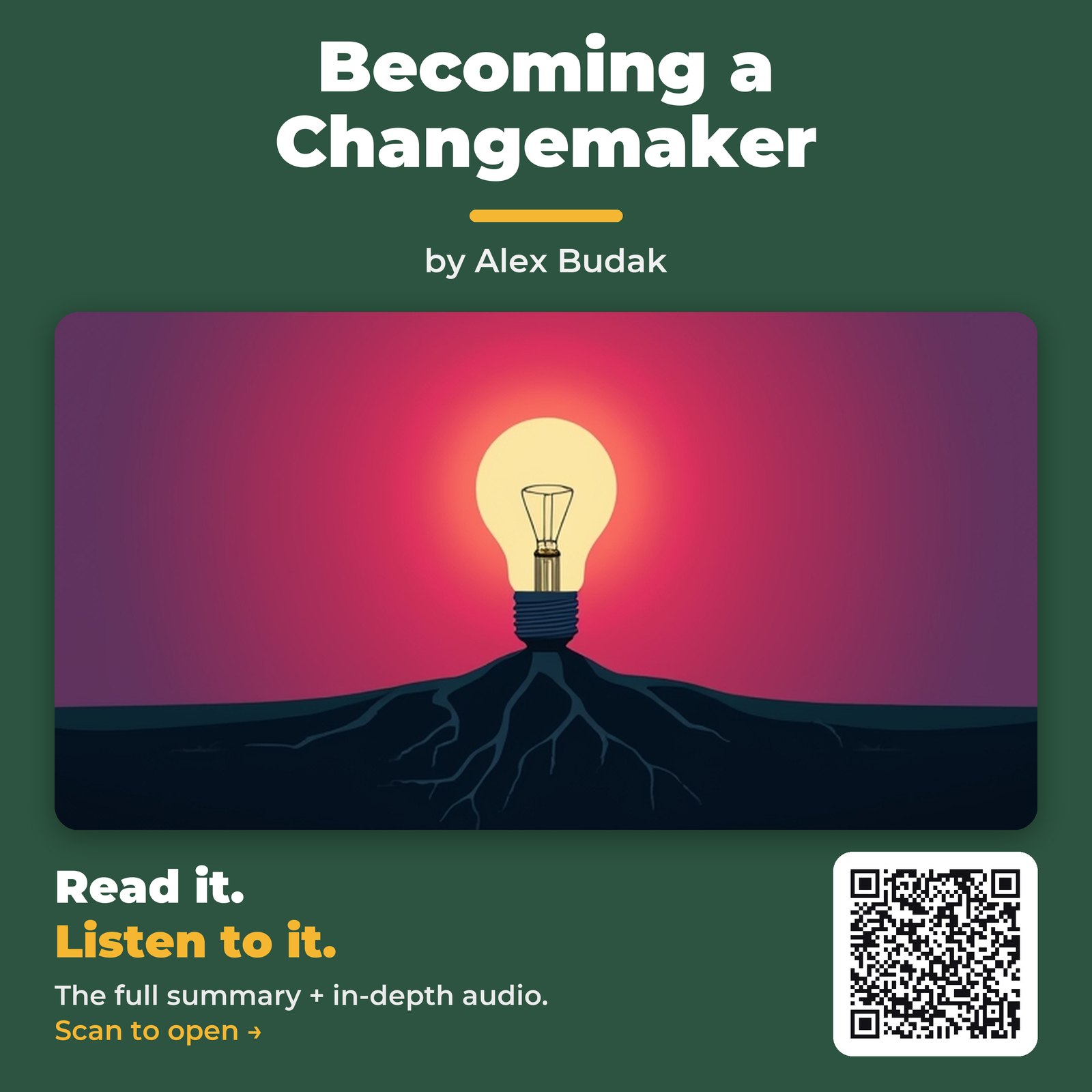 Becoming a Changemaker — cover
