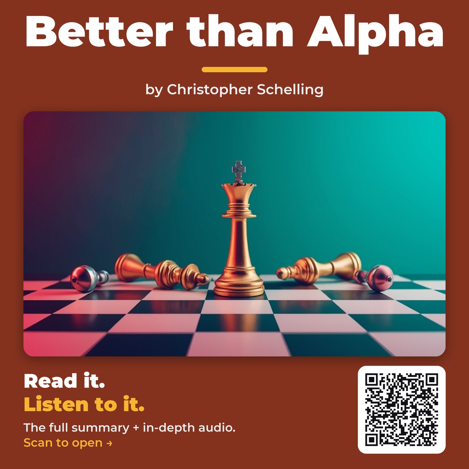 Better than Alpha — cover