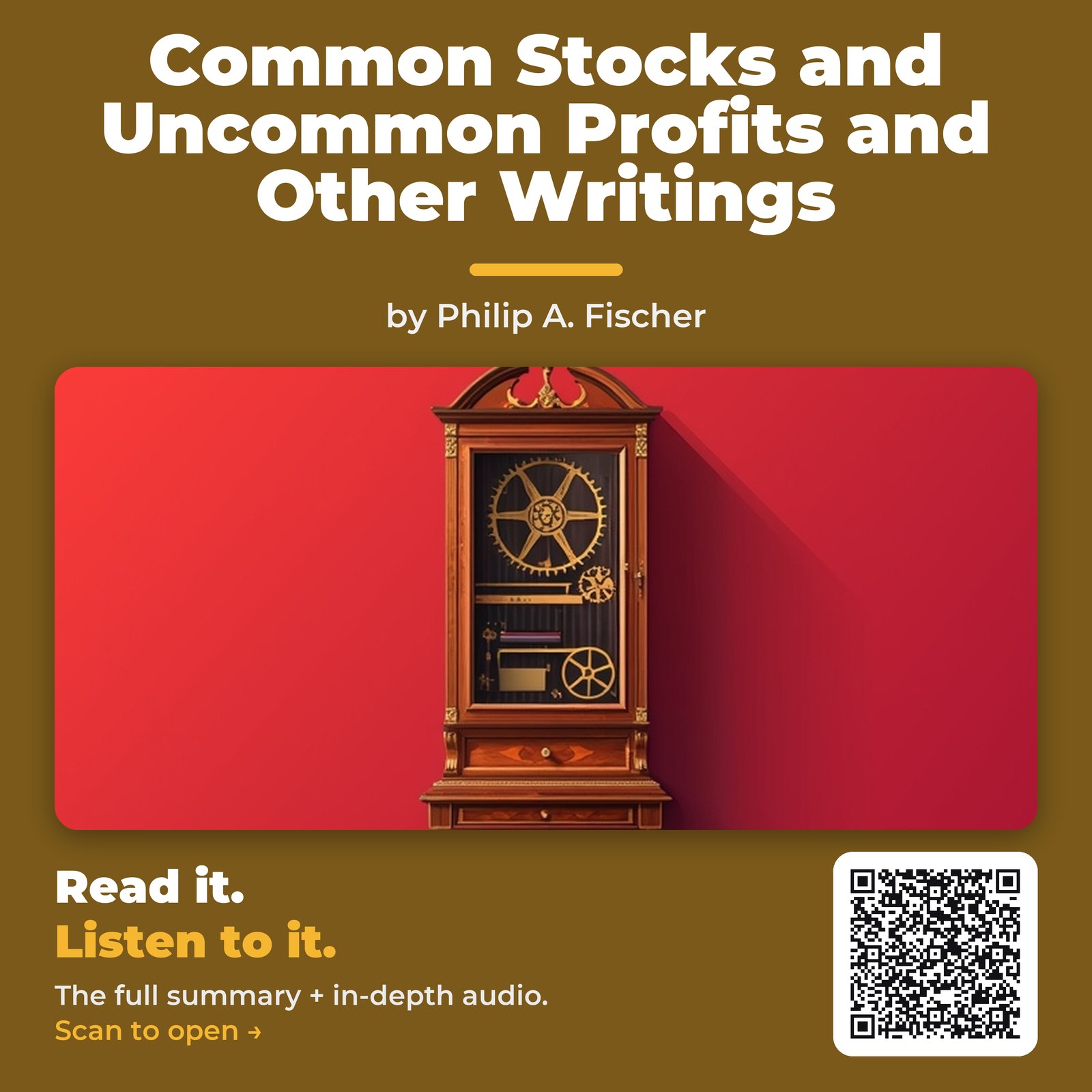 Common Stocks and Uncommon Profits and Other Writings by Philip A. Fischer – Book Summary