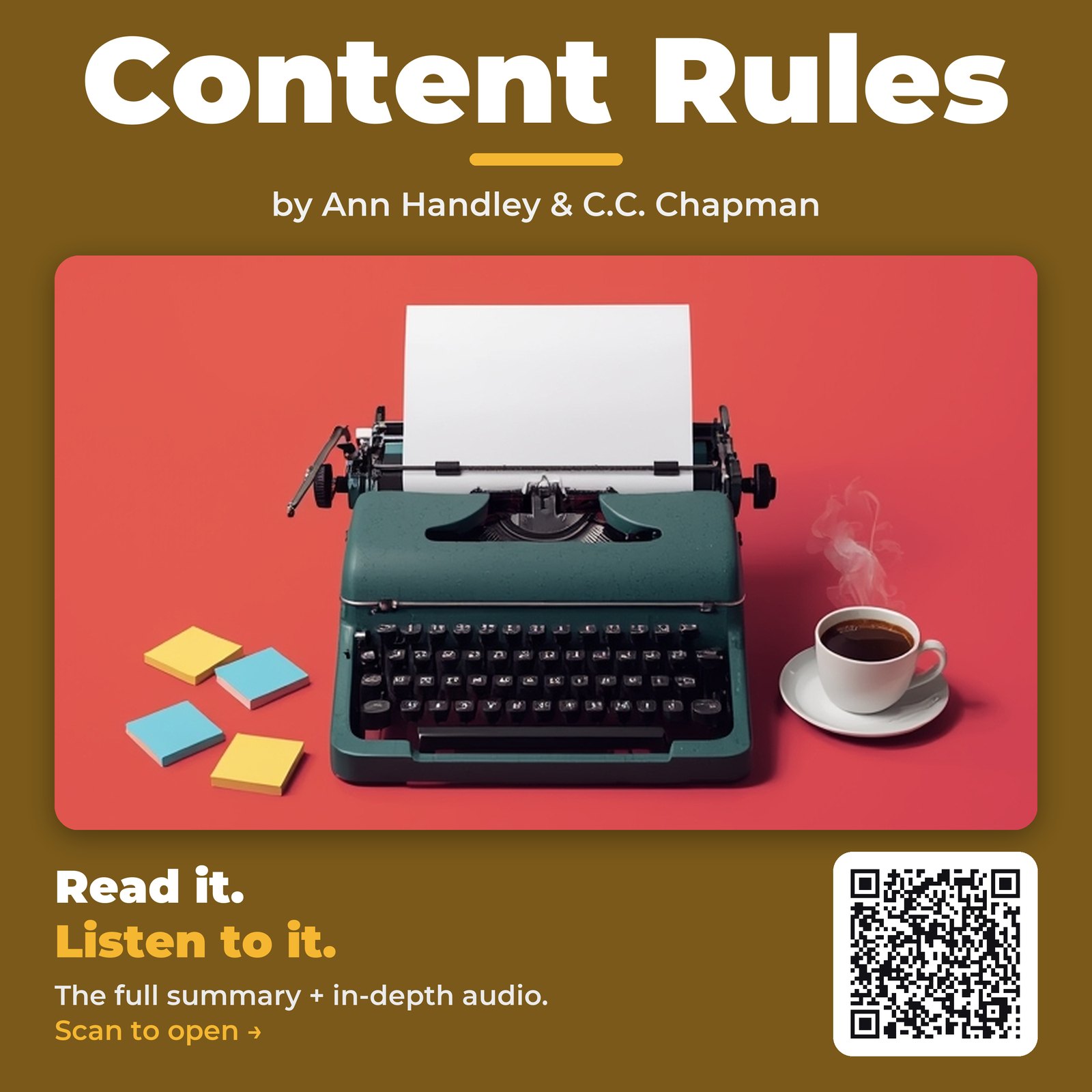 Content Rules by Ann Handley & C.C. Chapman – Book Summary