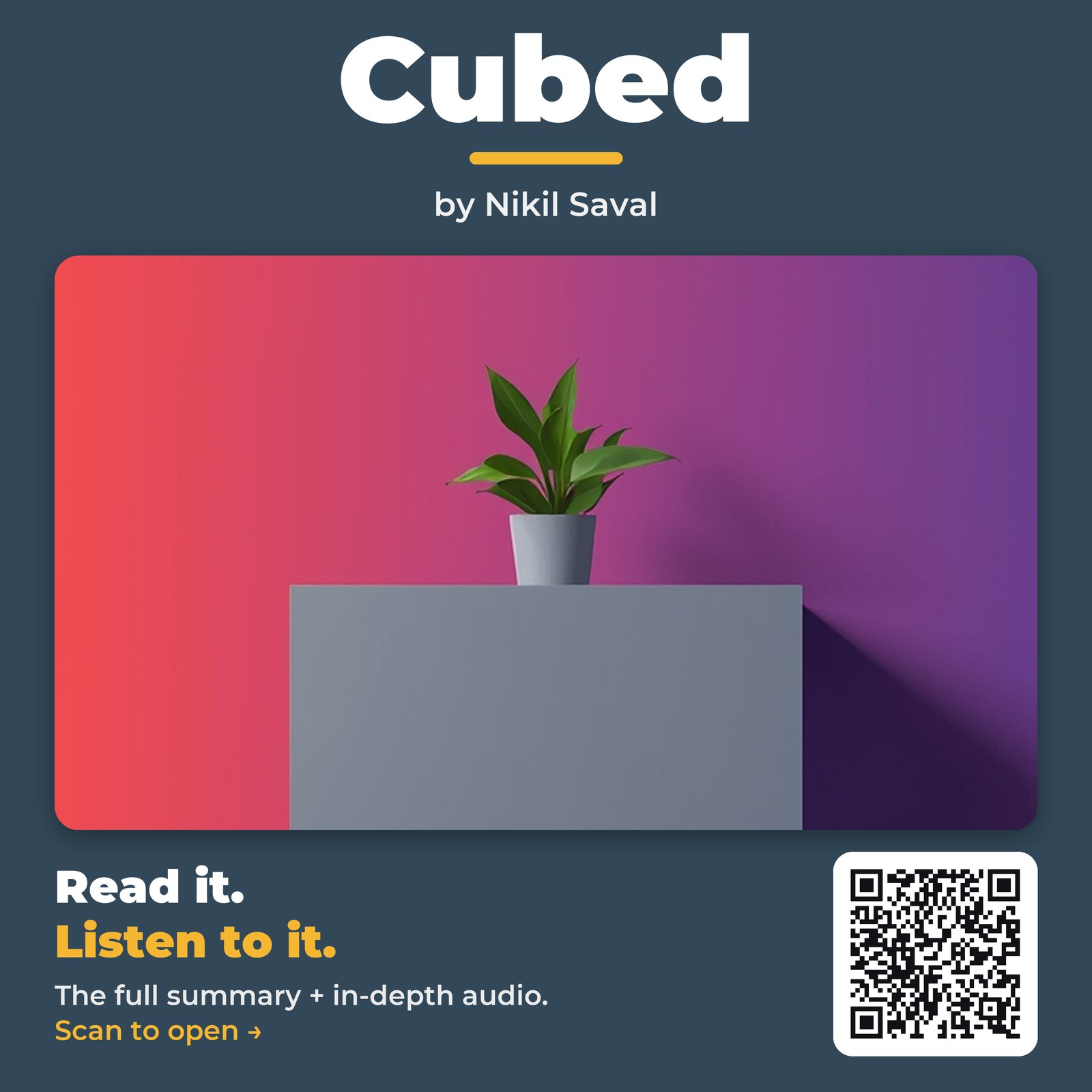 Cubed — cover