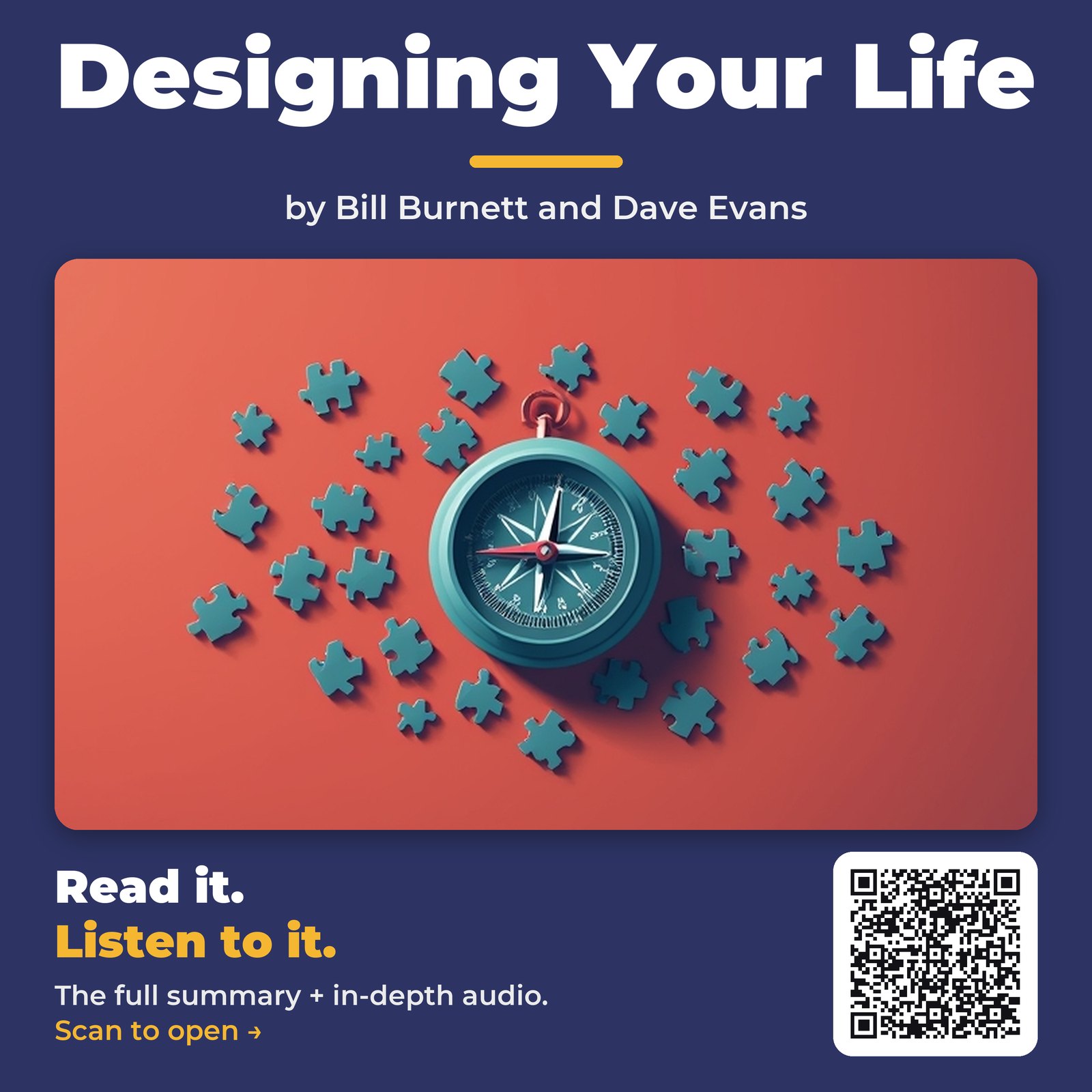 Designing Your Life by Bill Burnett and Dave Evans – Book Summary
