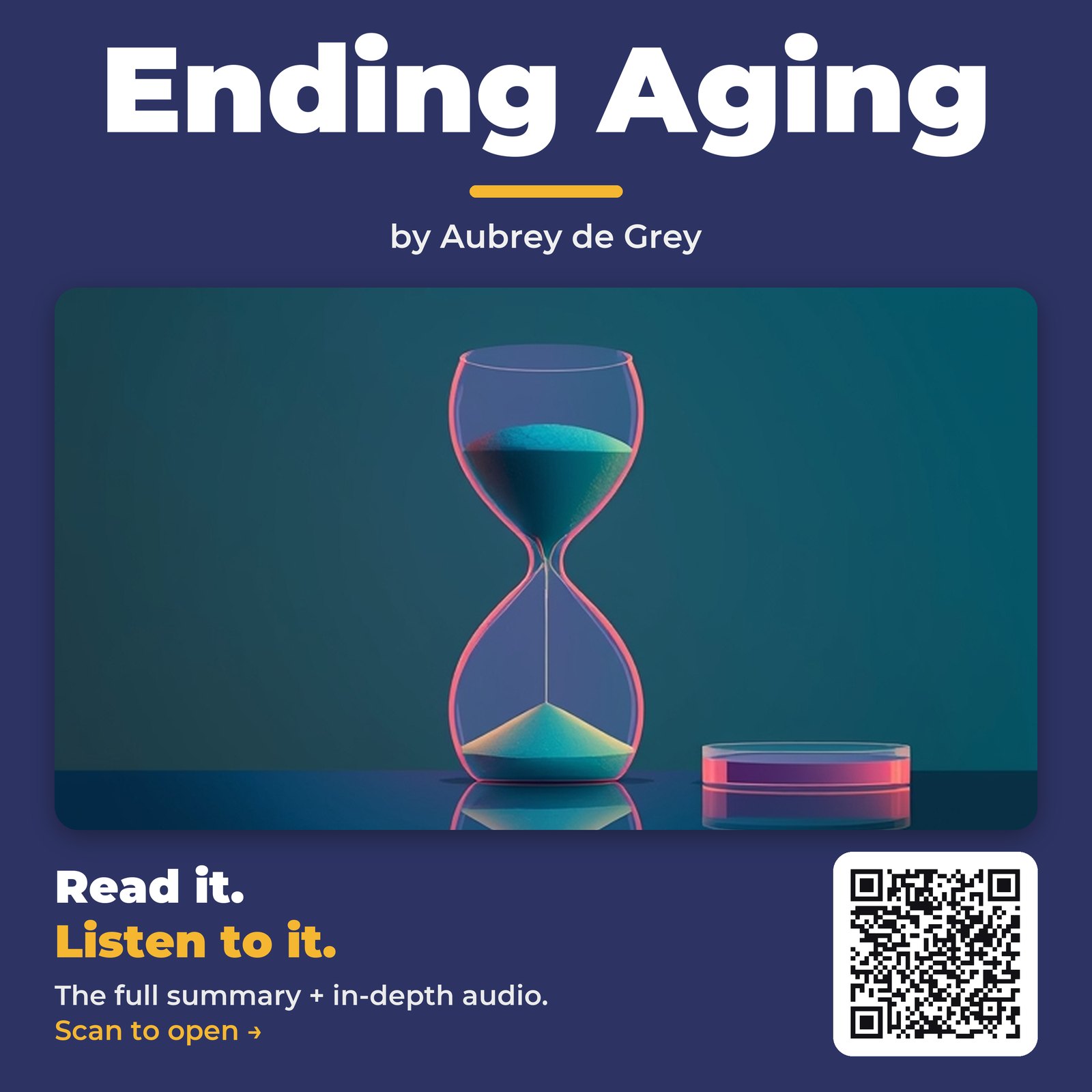 Ending Aging — cover