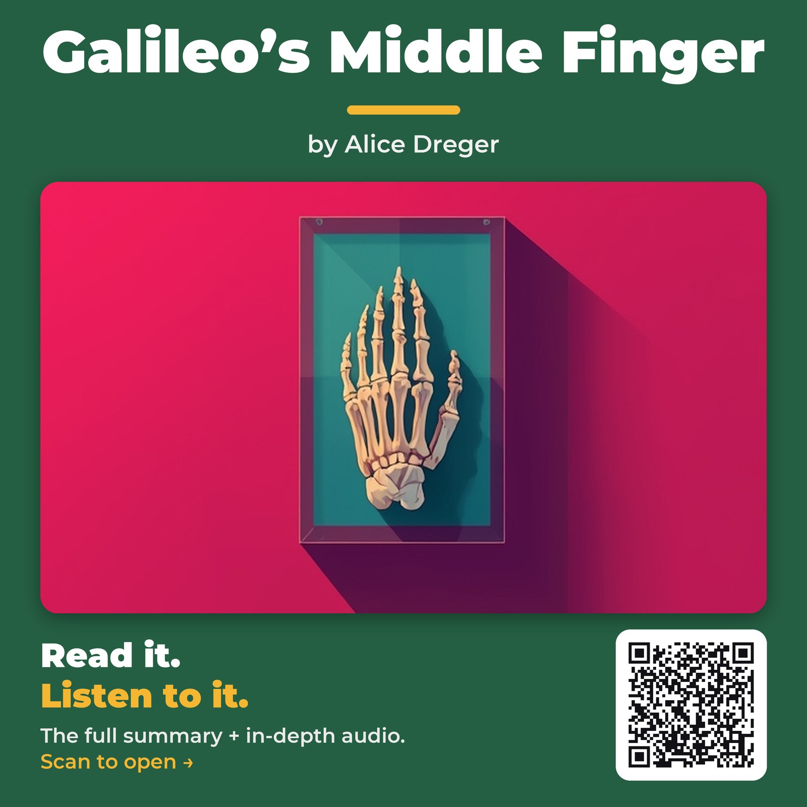 Galileo’s Middle Finger — cover
