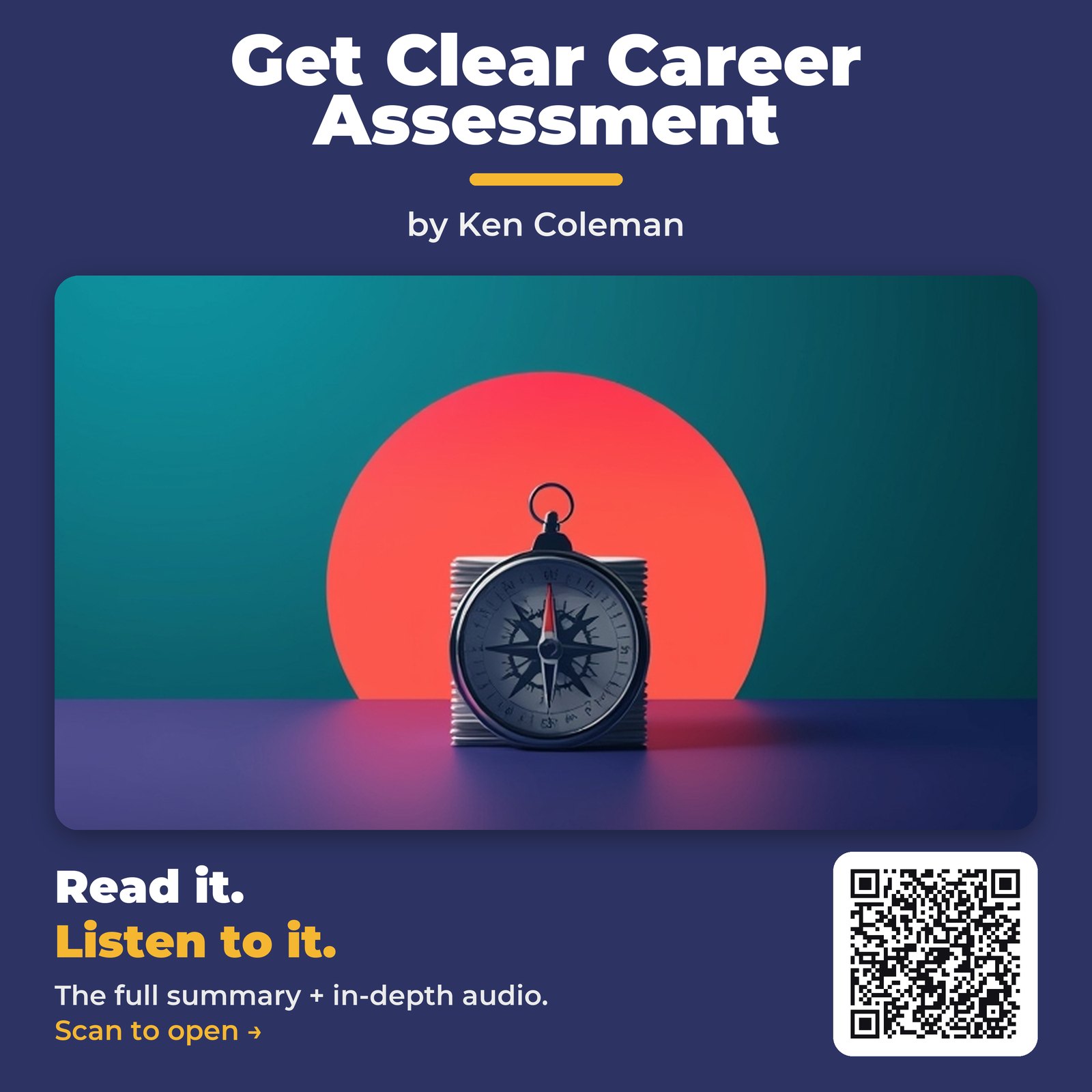Get Clear Career Assessment — cover