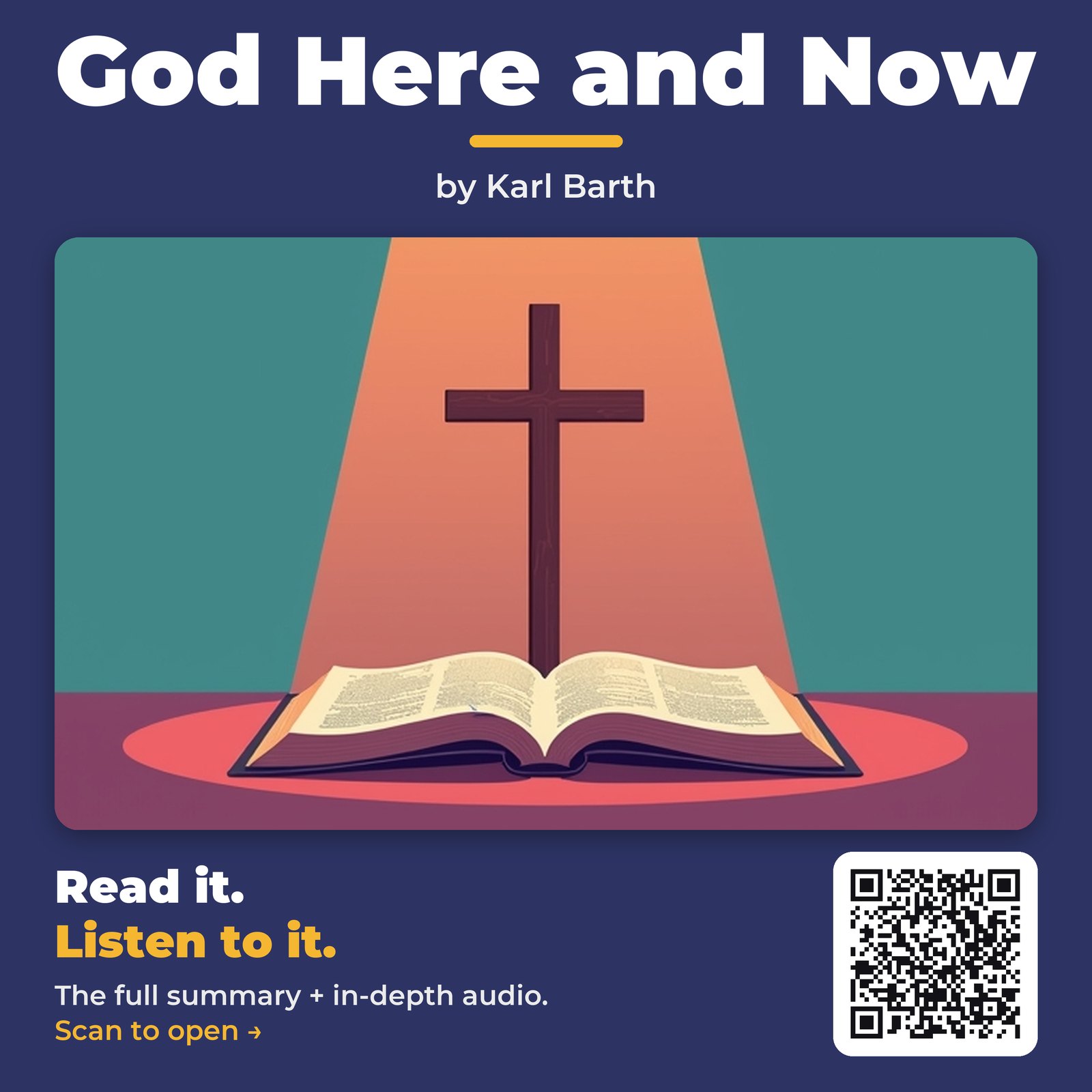 God Here and Now — cover