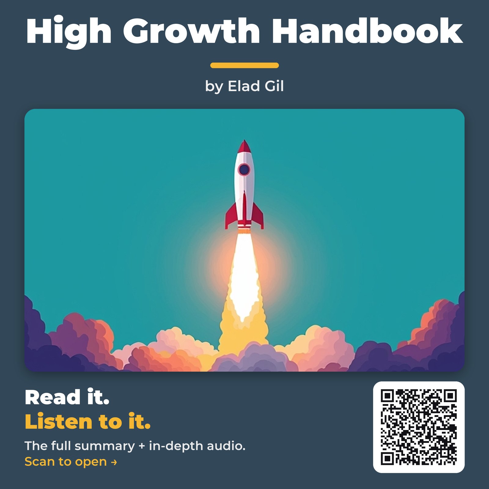 High Growth Handbook by Elad Gil – Book Summary