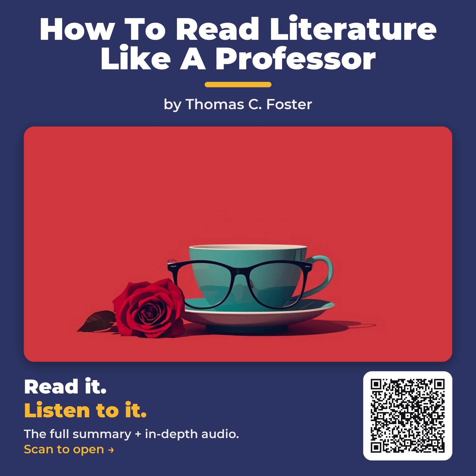 How To Read Literature Like A Professor — cover