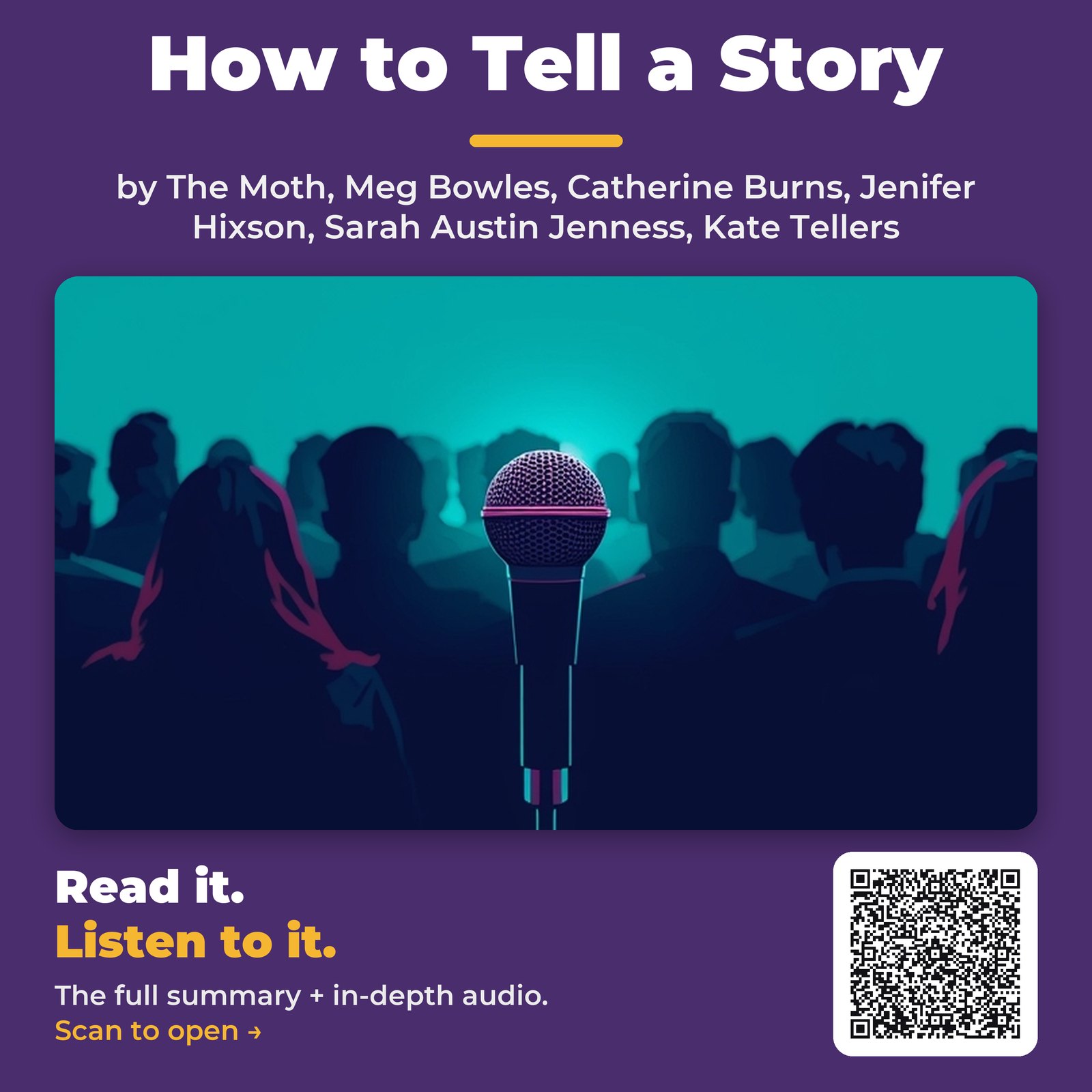How to Tell a Story — cover