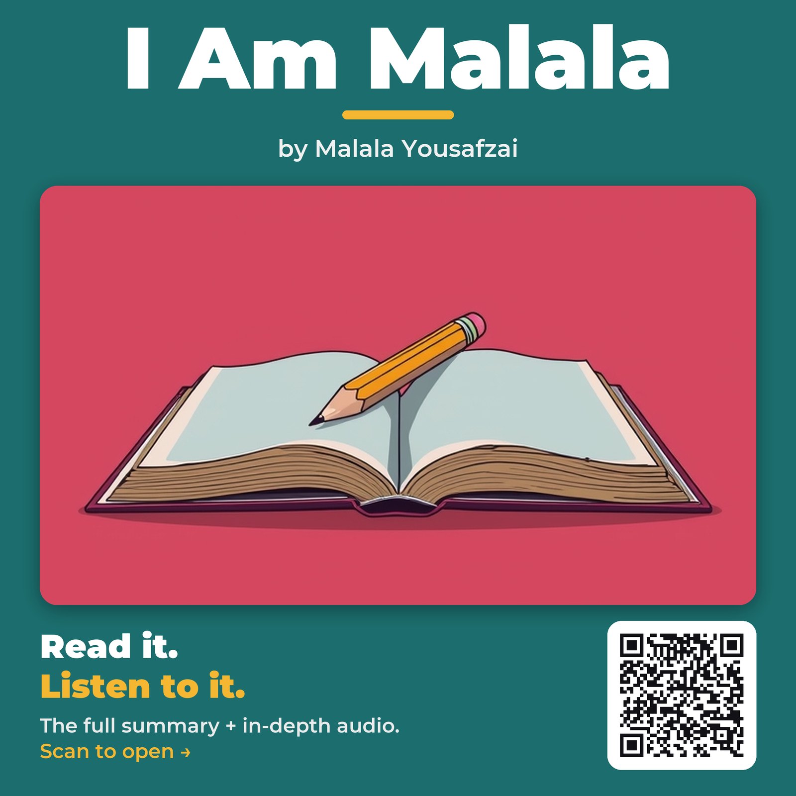 I Am Malala — cover
