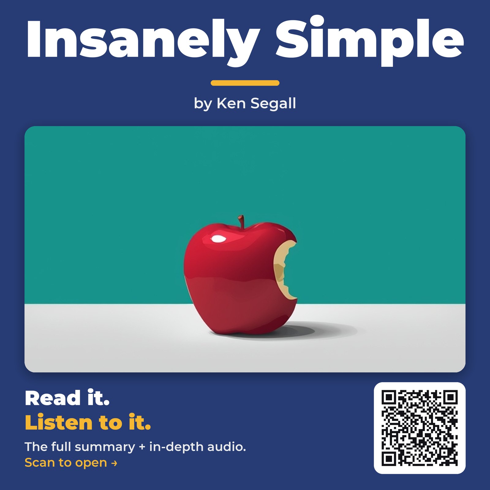 Insanely Simple by Ken Segall – Book Summary