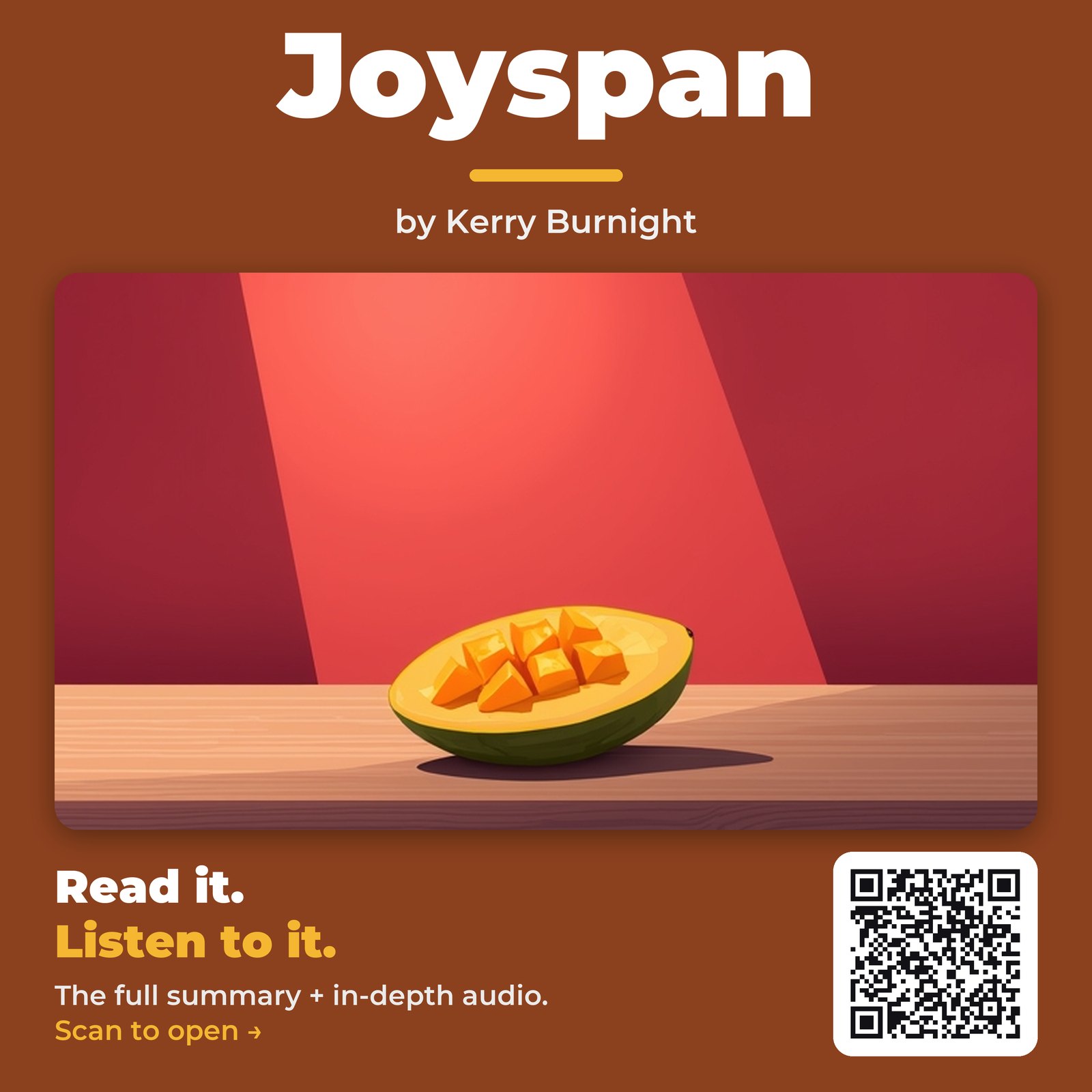 Joyspan by Kerry Burnight – Book Summary