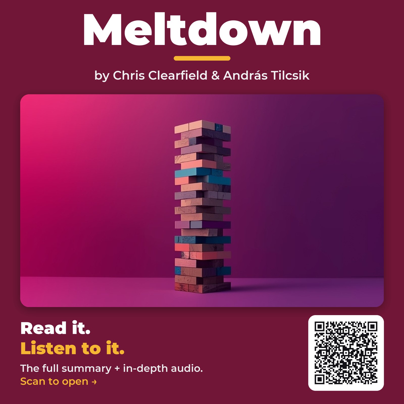 Meltdown by Chris Clearfield & András Tilcsik – Book Summary