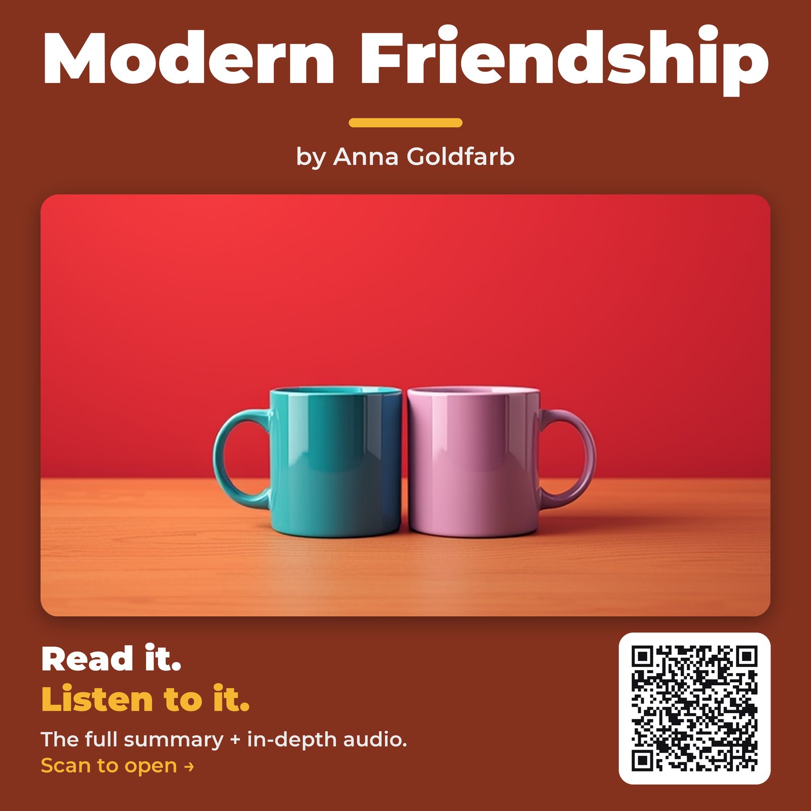 Modern Friendship by Anna Goldfarb – Book Summary
