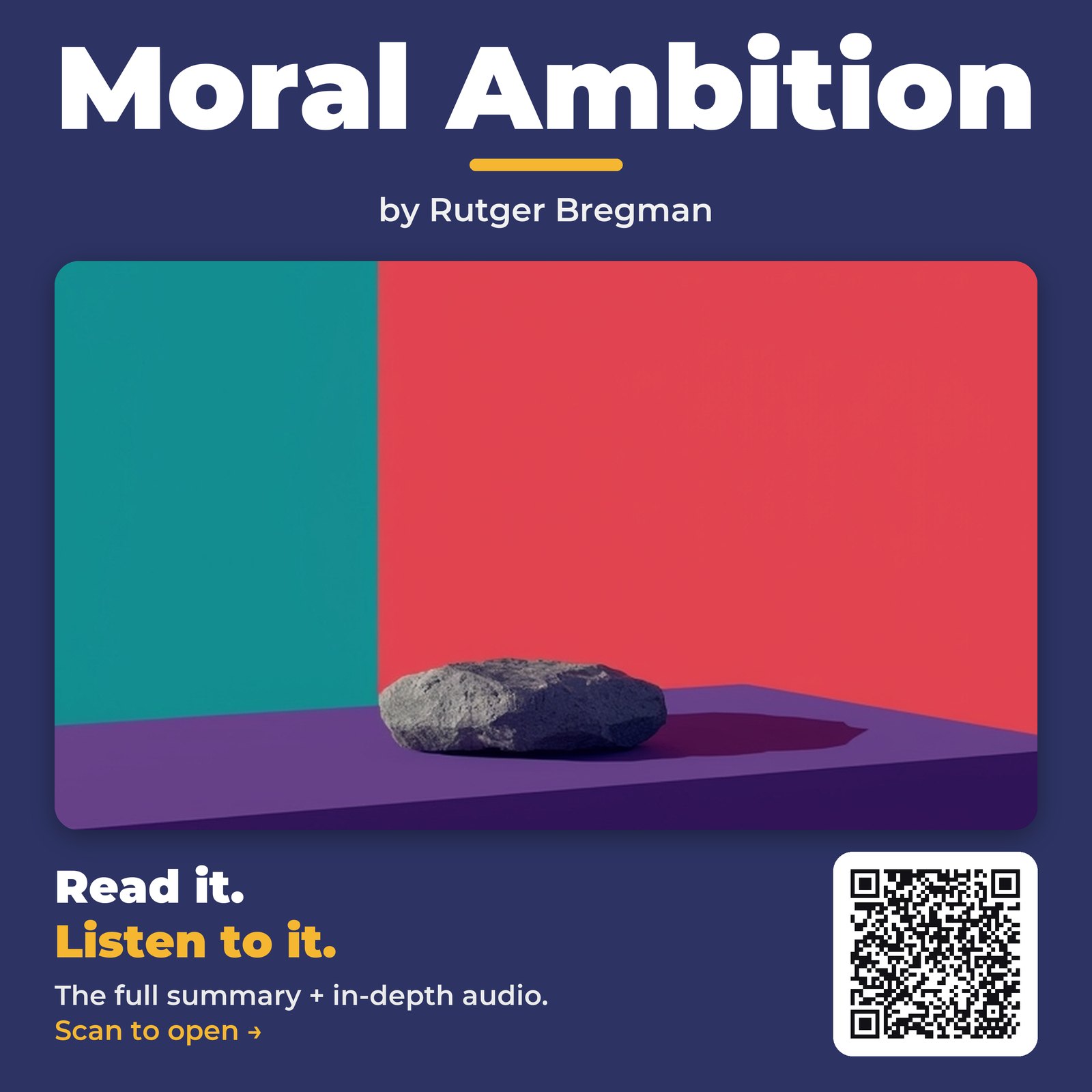 Moral Ambition — cover