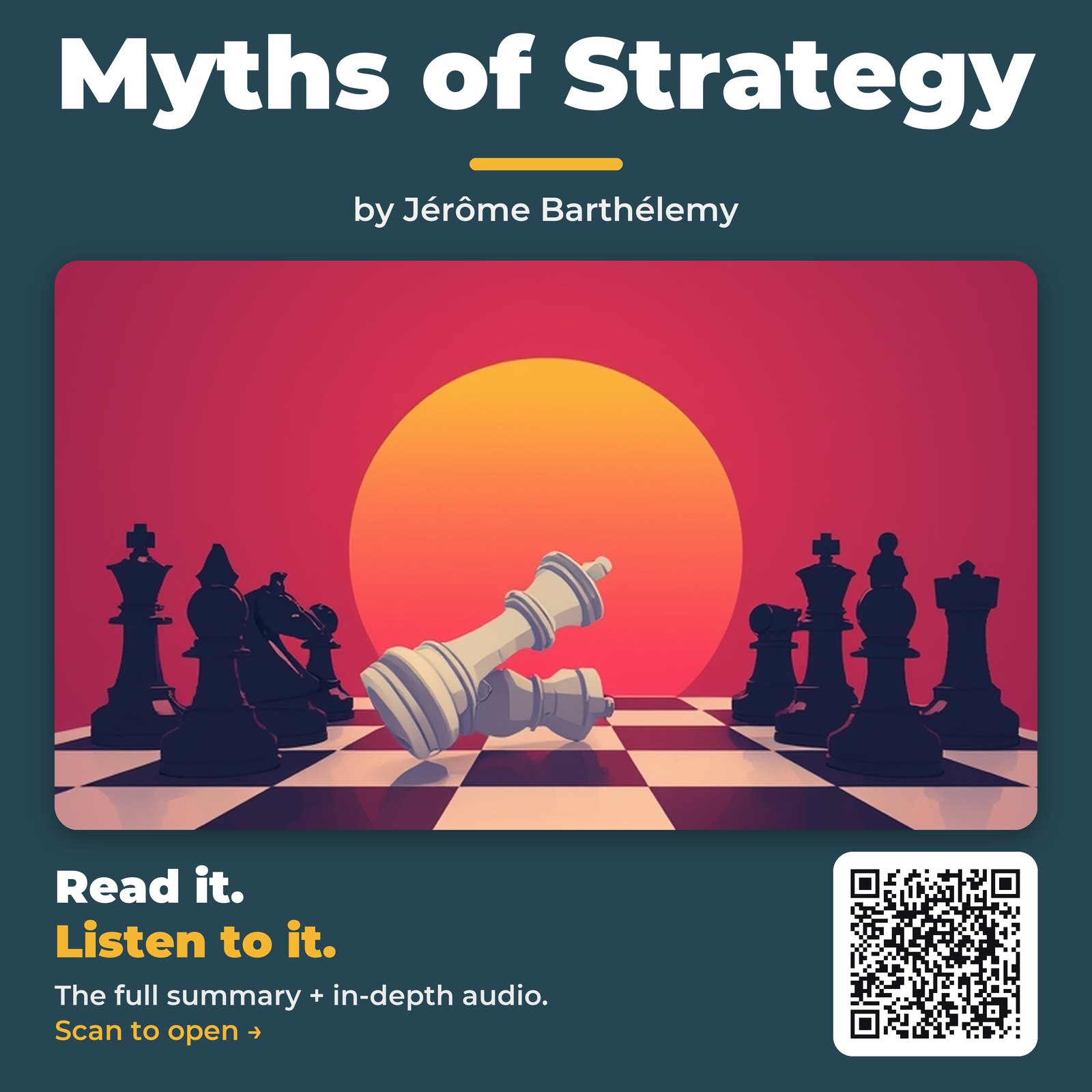 Myths of Strategy by Jérôme Barthélemy – Book Summary