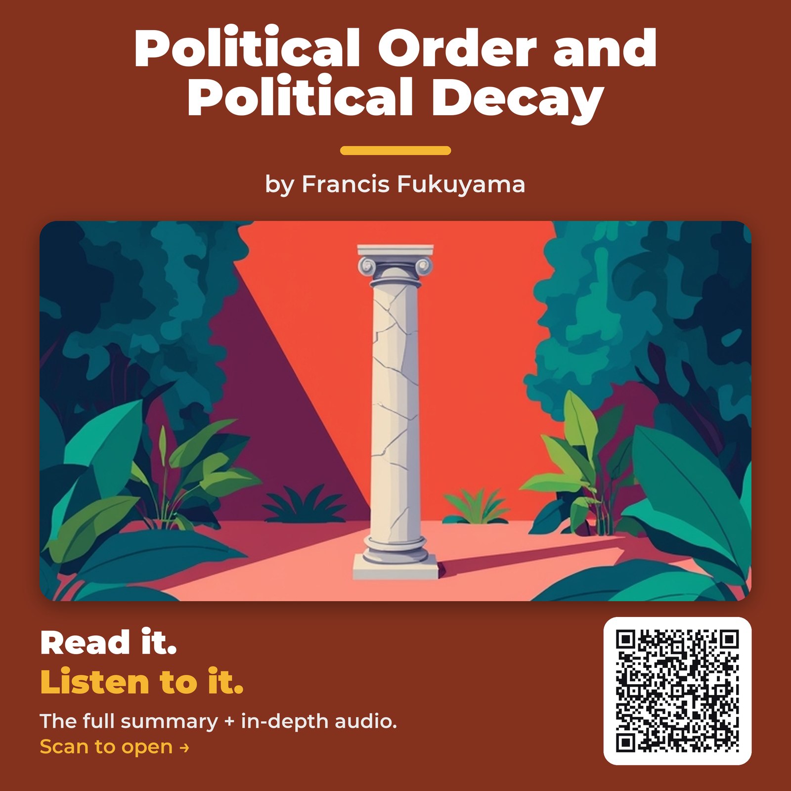 Political Order and Political Decay — cover