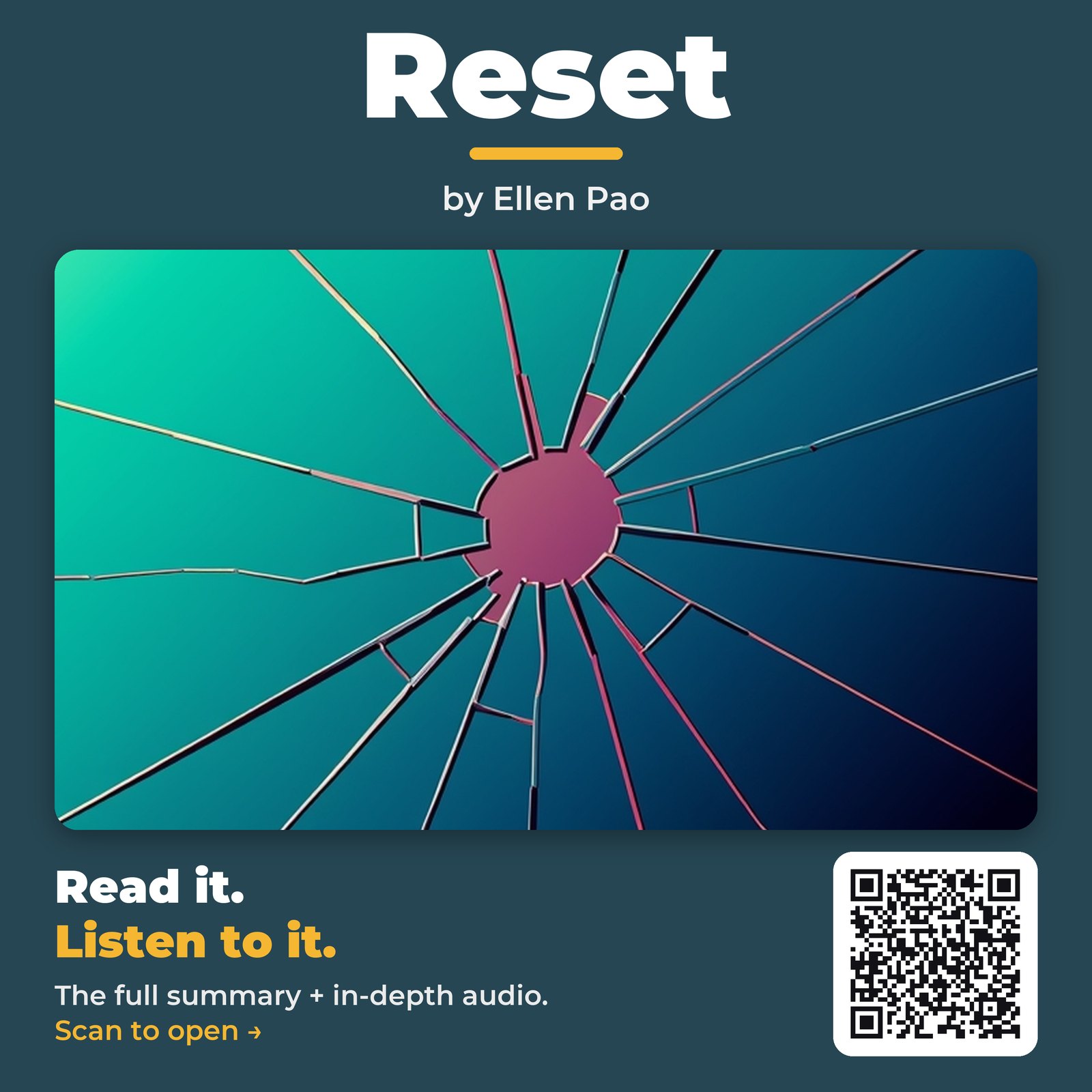 Reset by Ellen Pao – Book Summary