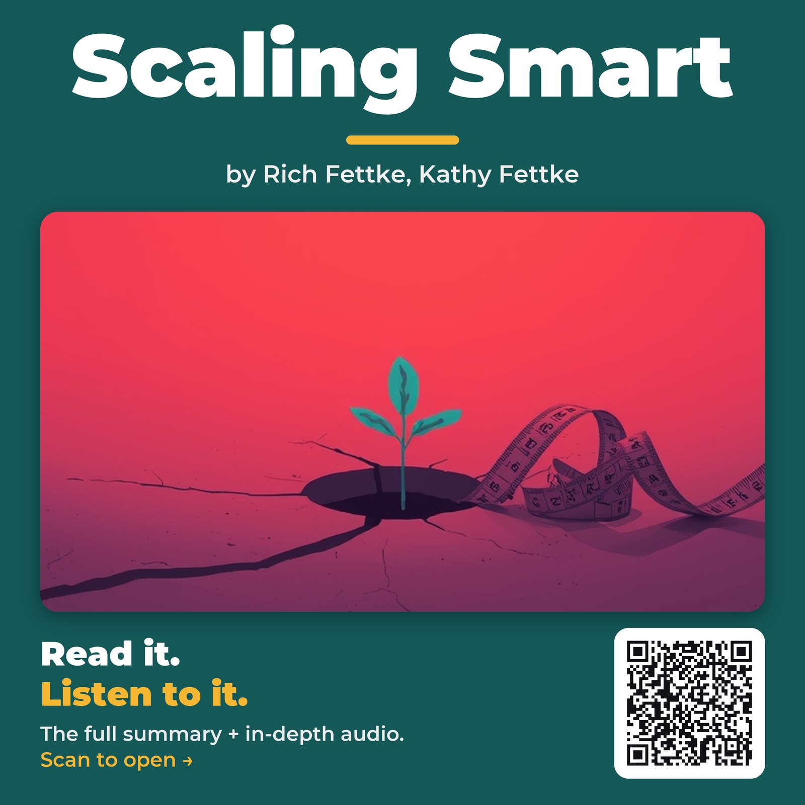 Scaling Smart by Rich Fettke, Kathy Fettke – Book Summary