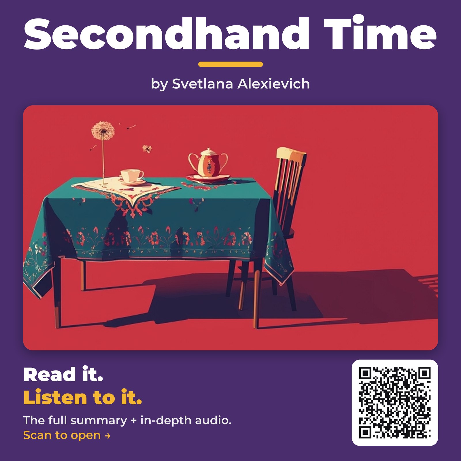Secondhand Time — cover