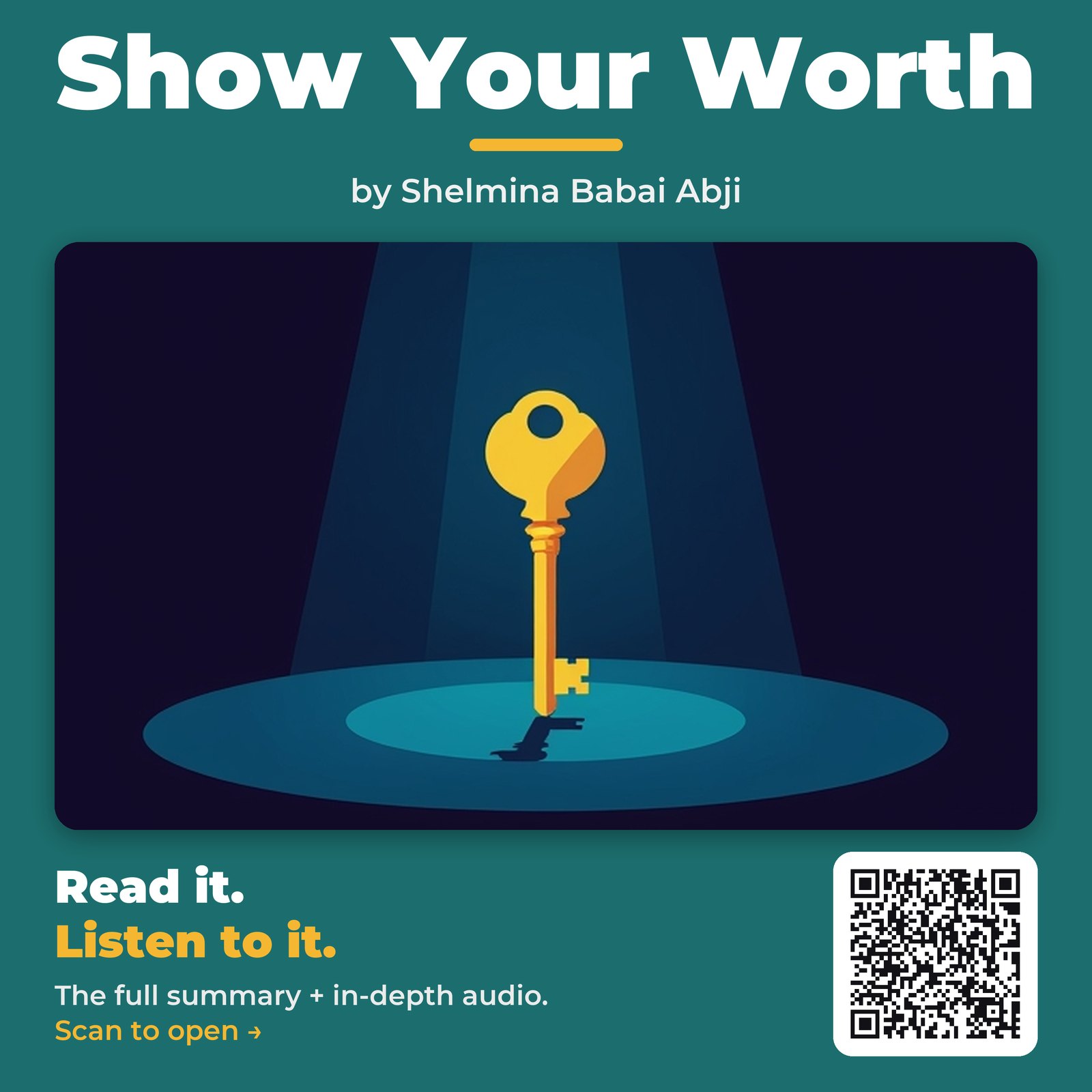Show Your Worth — cover