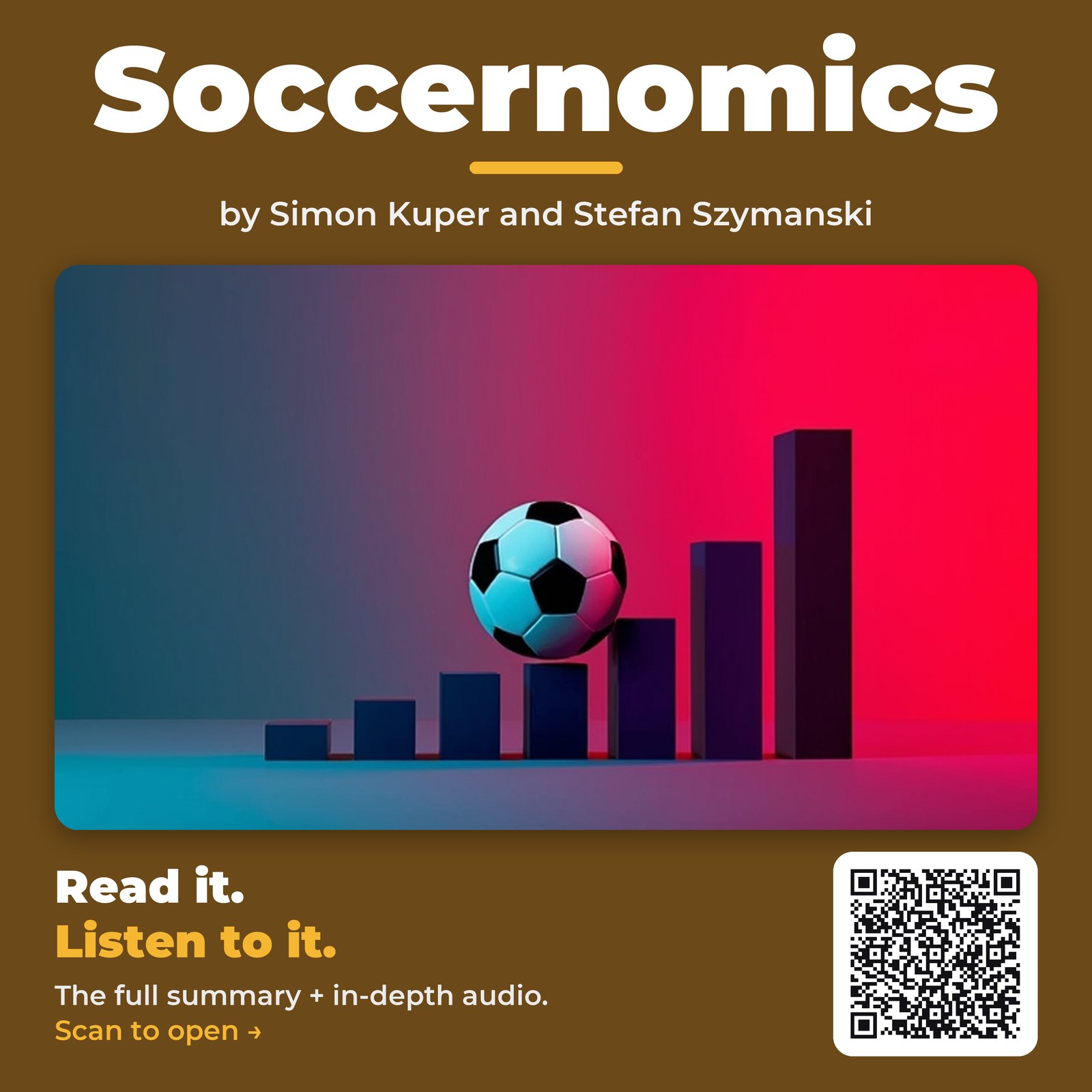 Soccernomics — cover