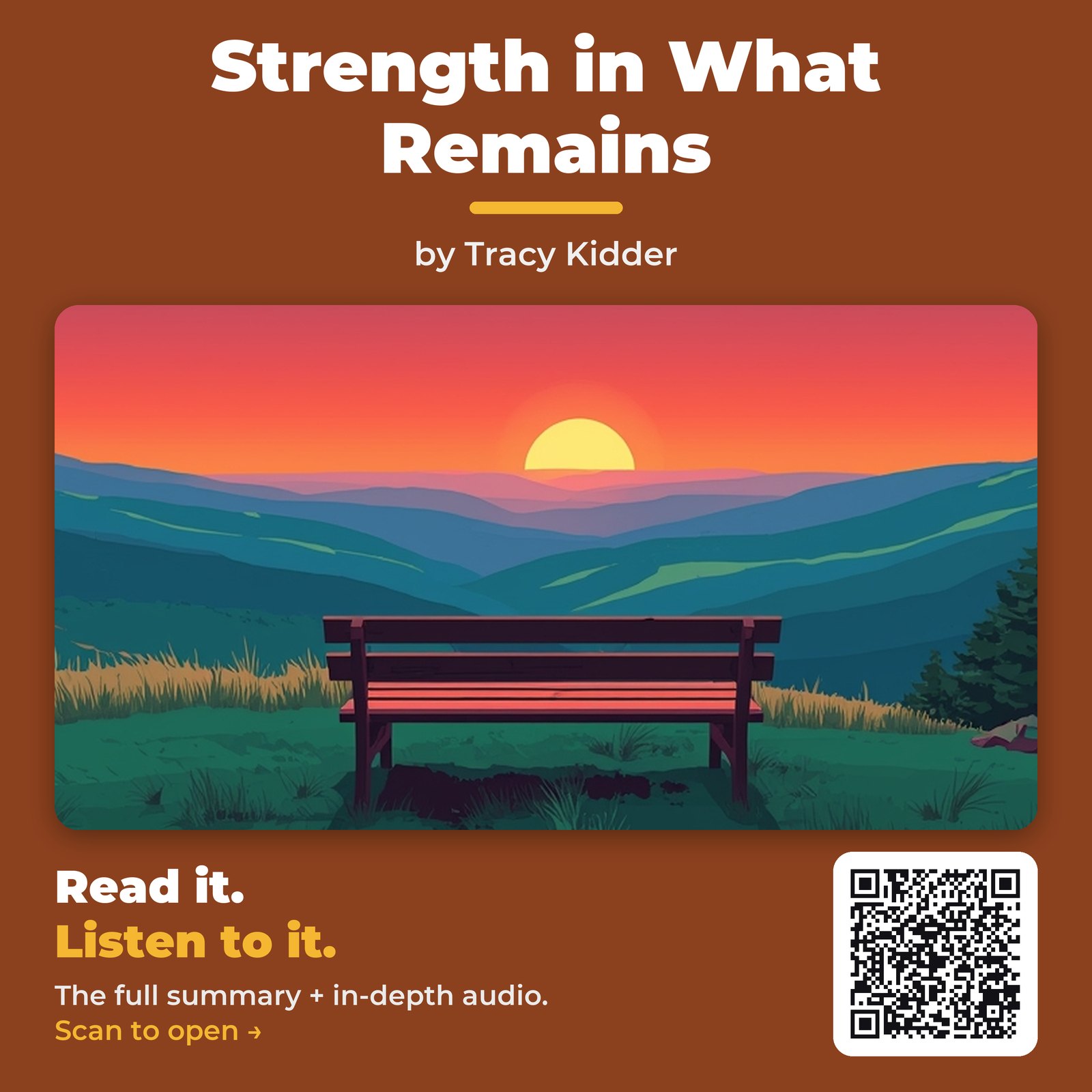Strength in What Remains — cover