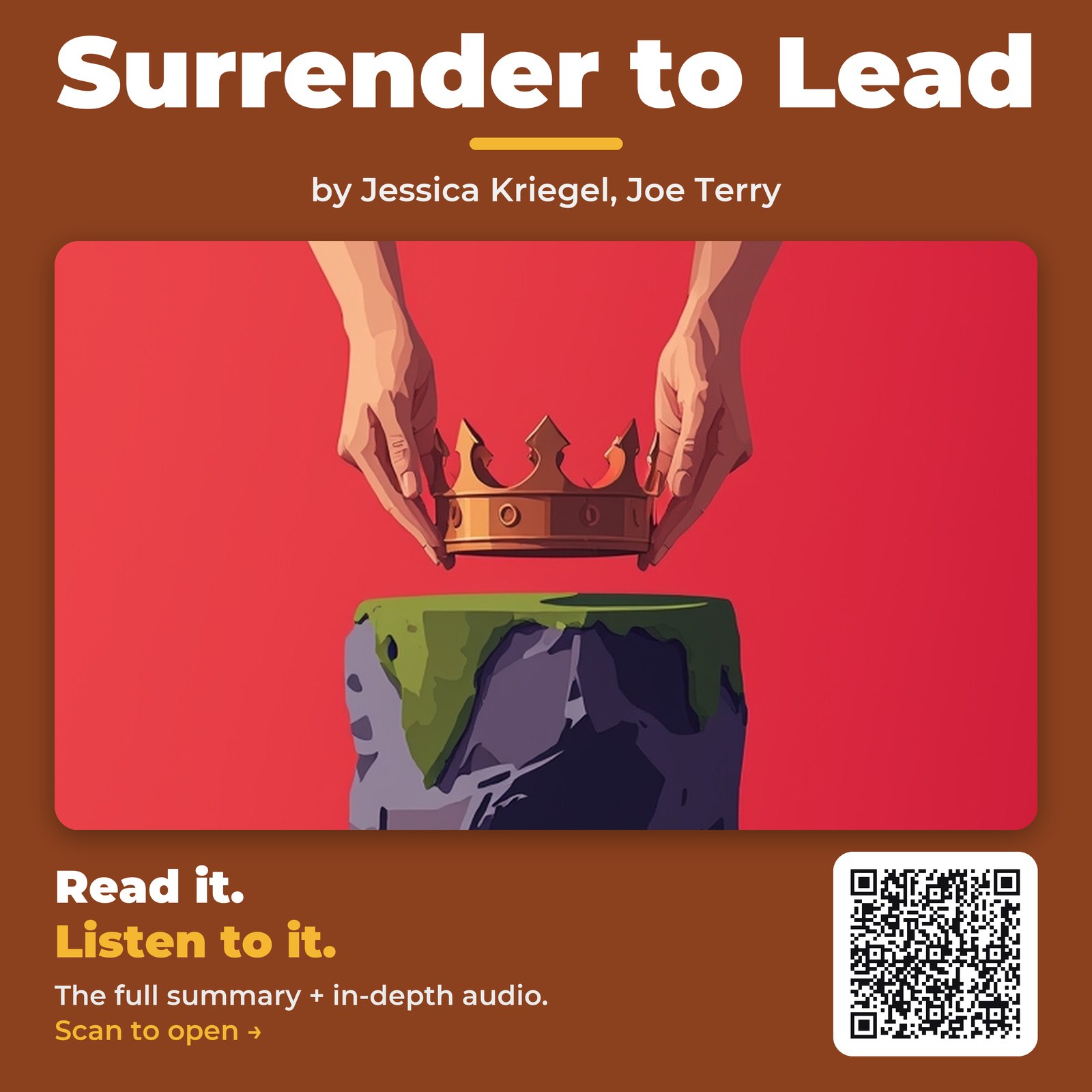 Surrender to Lead — cover