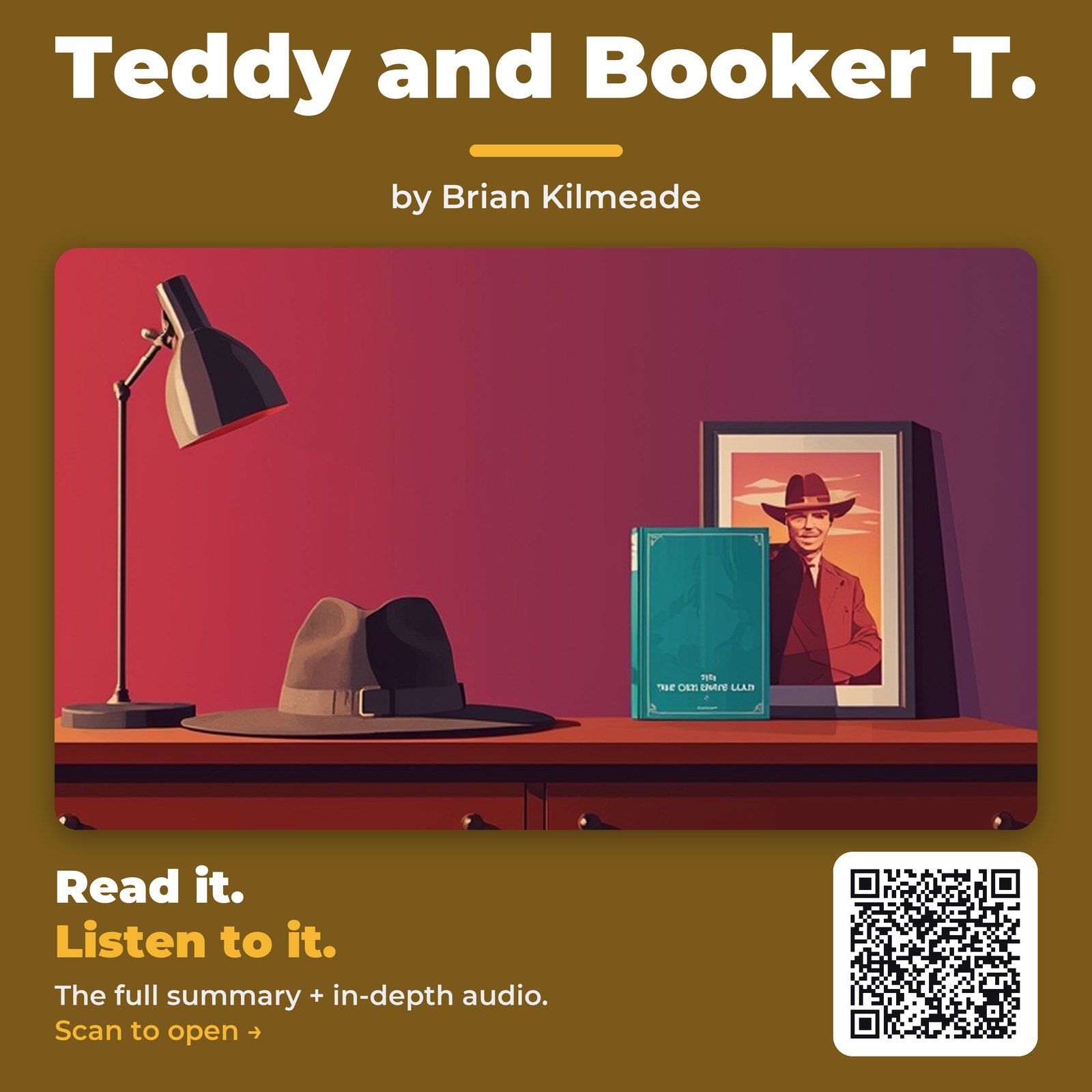 Teddy and Booker T. — cover