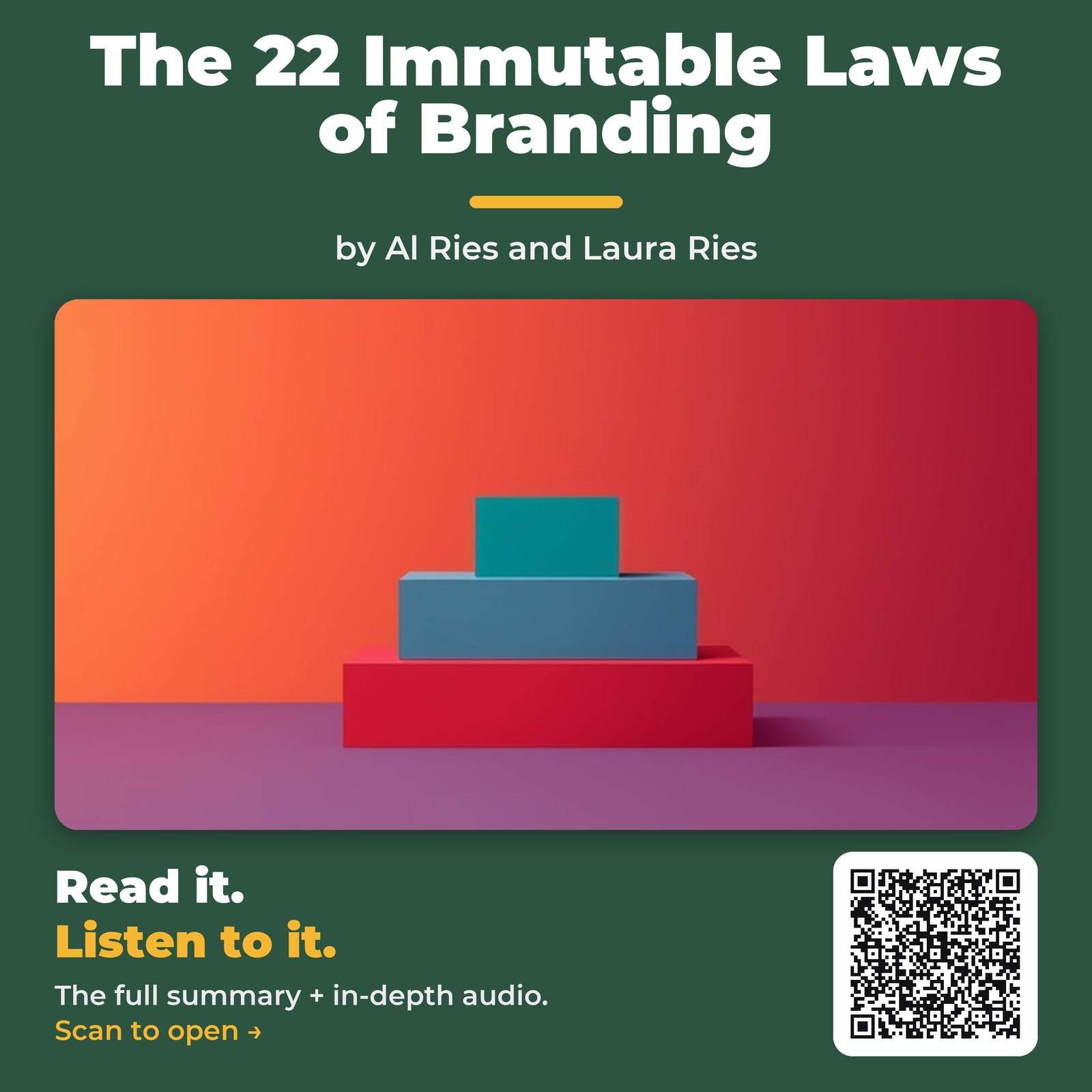 The 22 Immutable Laws of Branding by Al Ries and Laura Ries – Book Summary