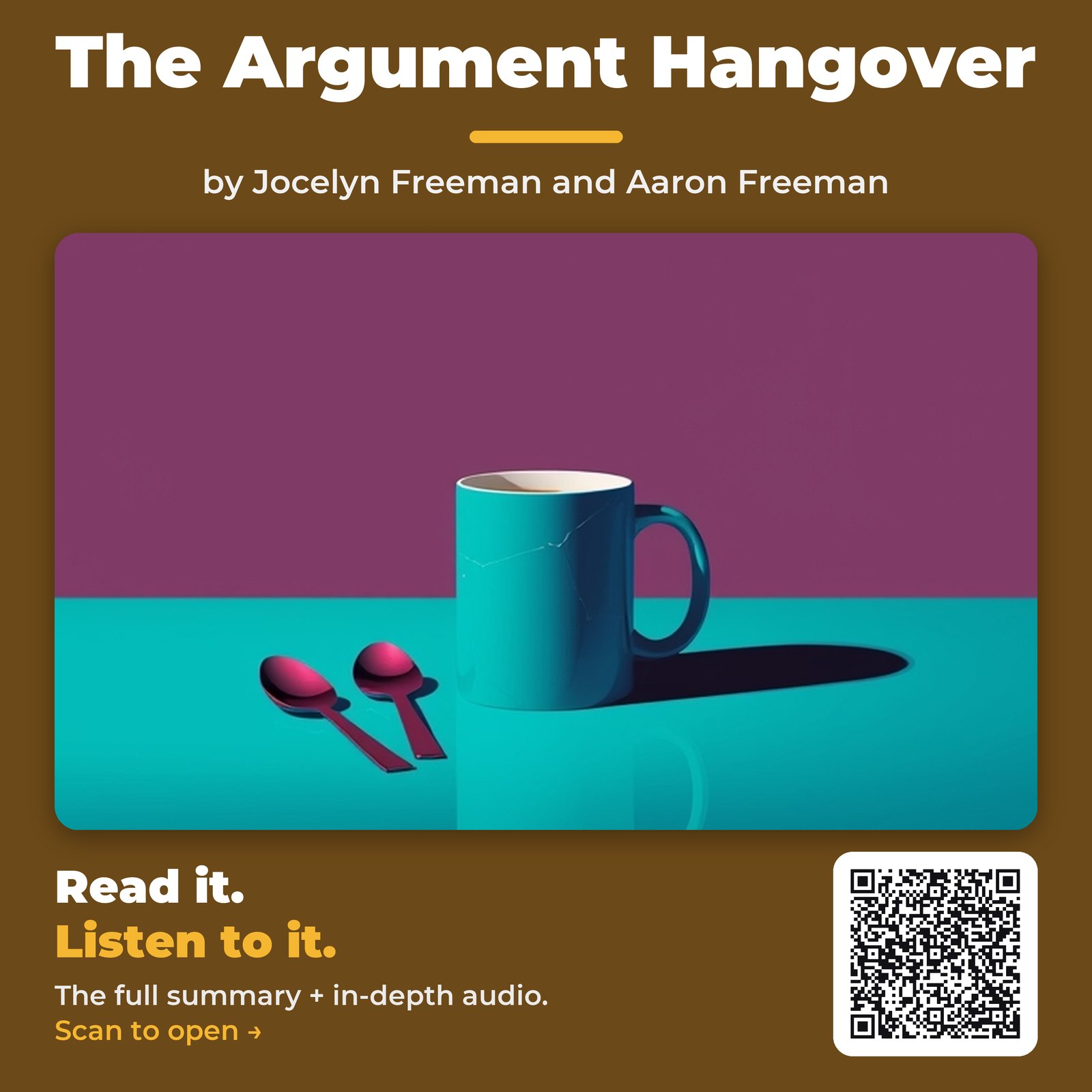 The Argument Hangover — cover