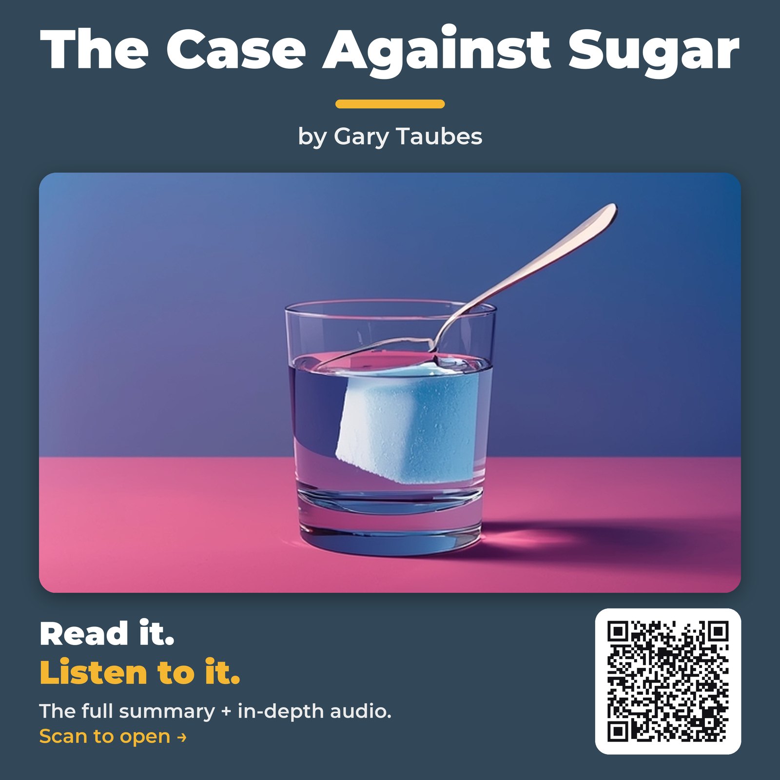 The Case Against Sugar — cover