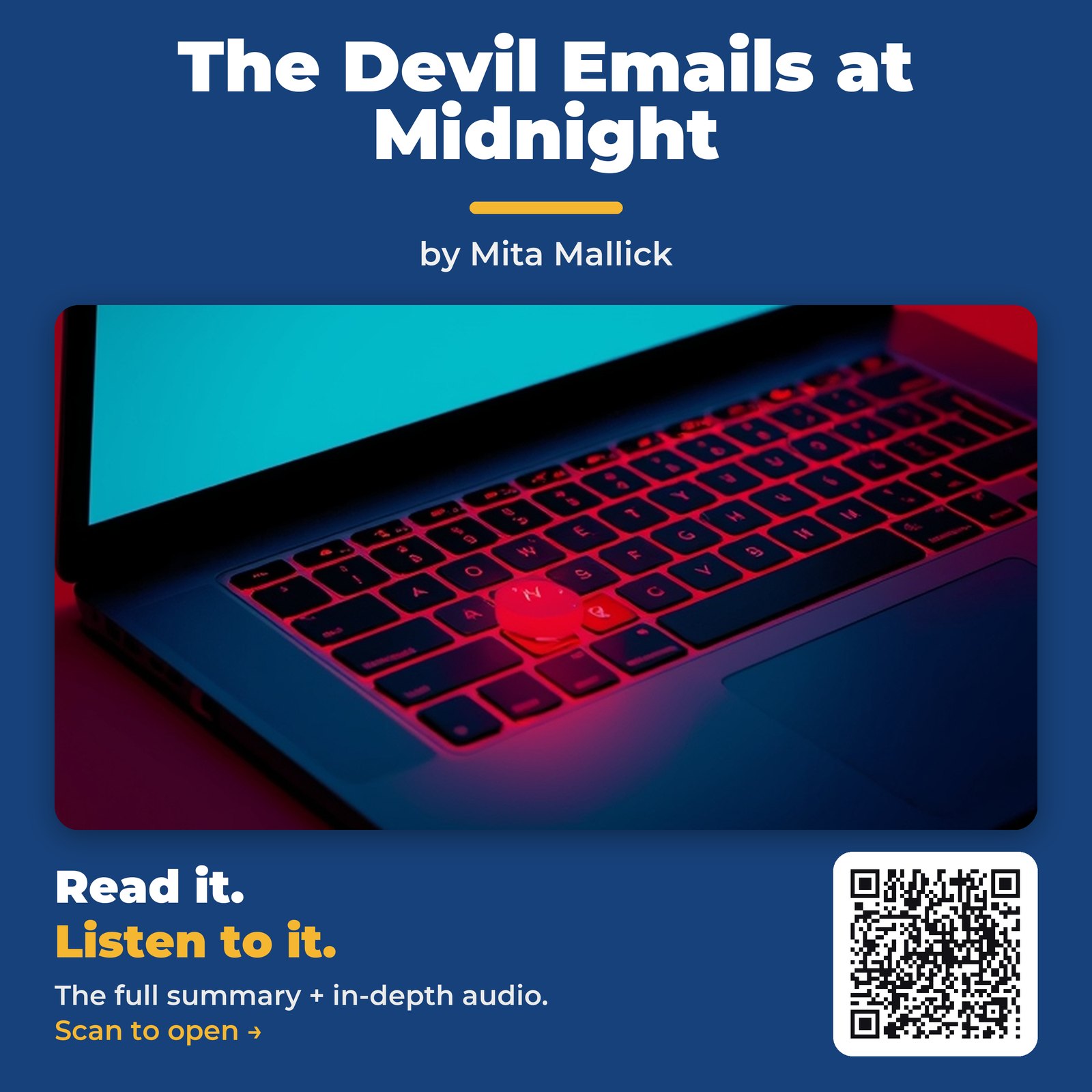 The Devil Emails at Midnight — cover