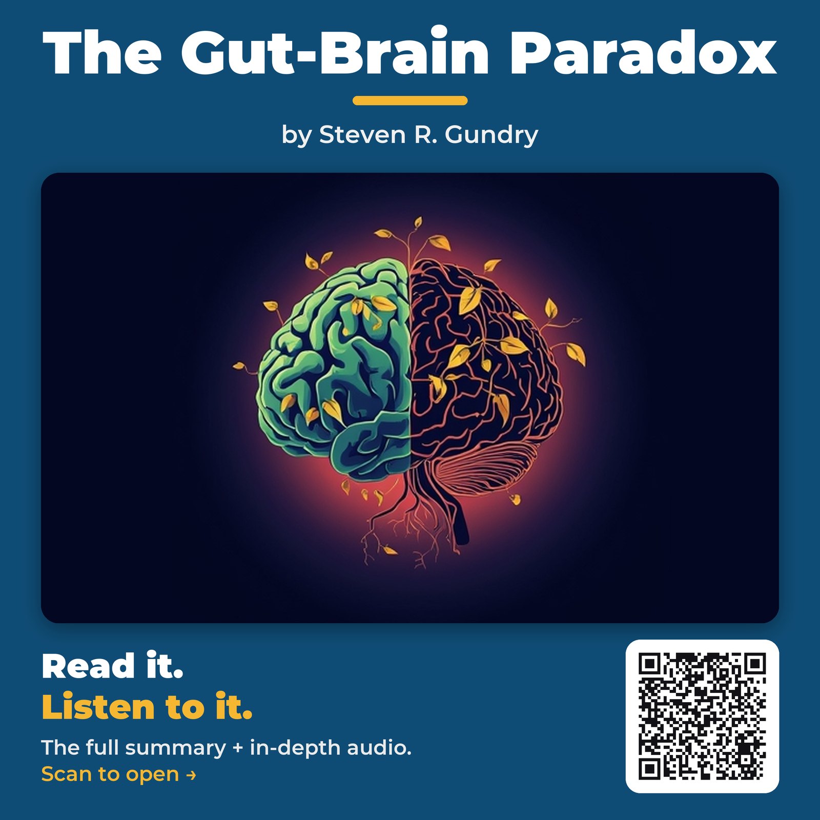 The Gut-Brain Paradox by Steven R. Gundry – Book Summary