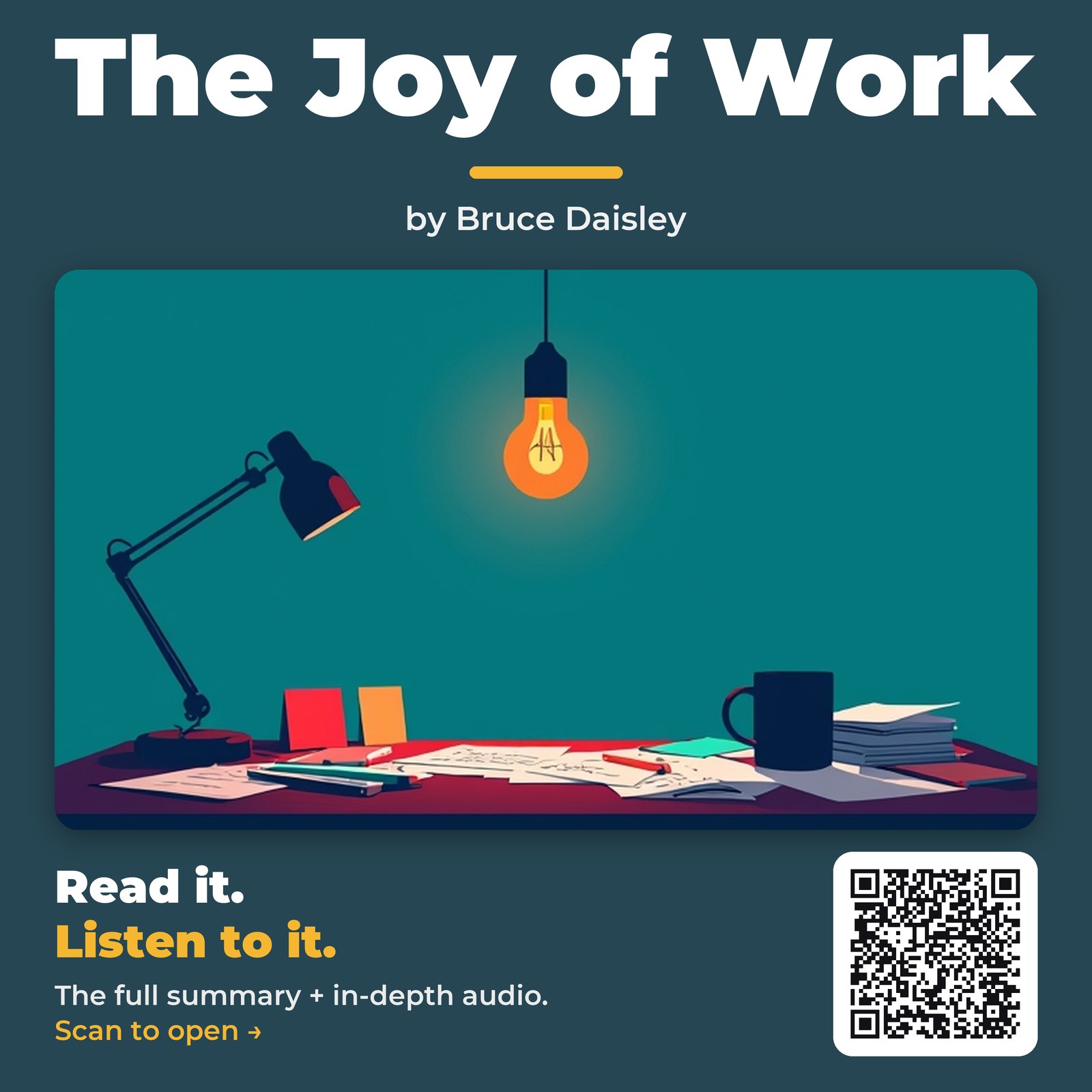 The Joy of Work by Bruce Daisley – Book Summary