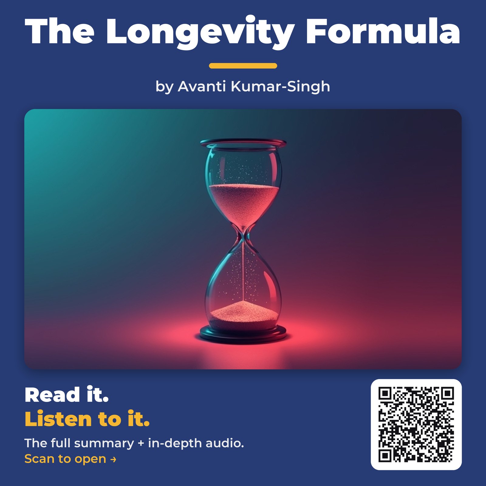 The Longevity Formula by Avanti Kumar-Singh – Book Summary