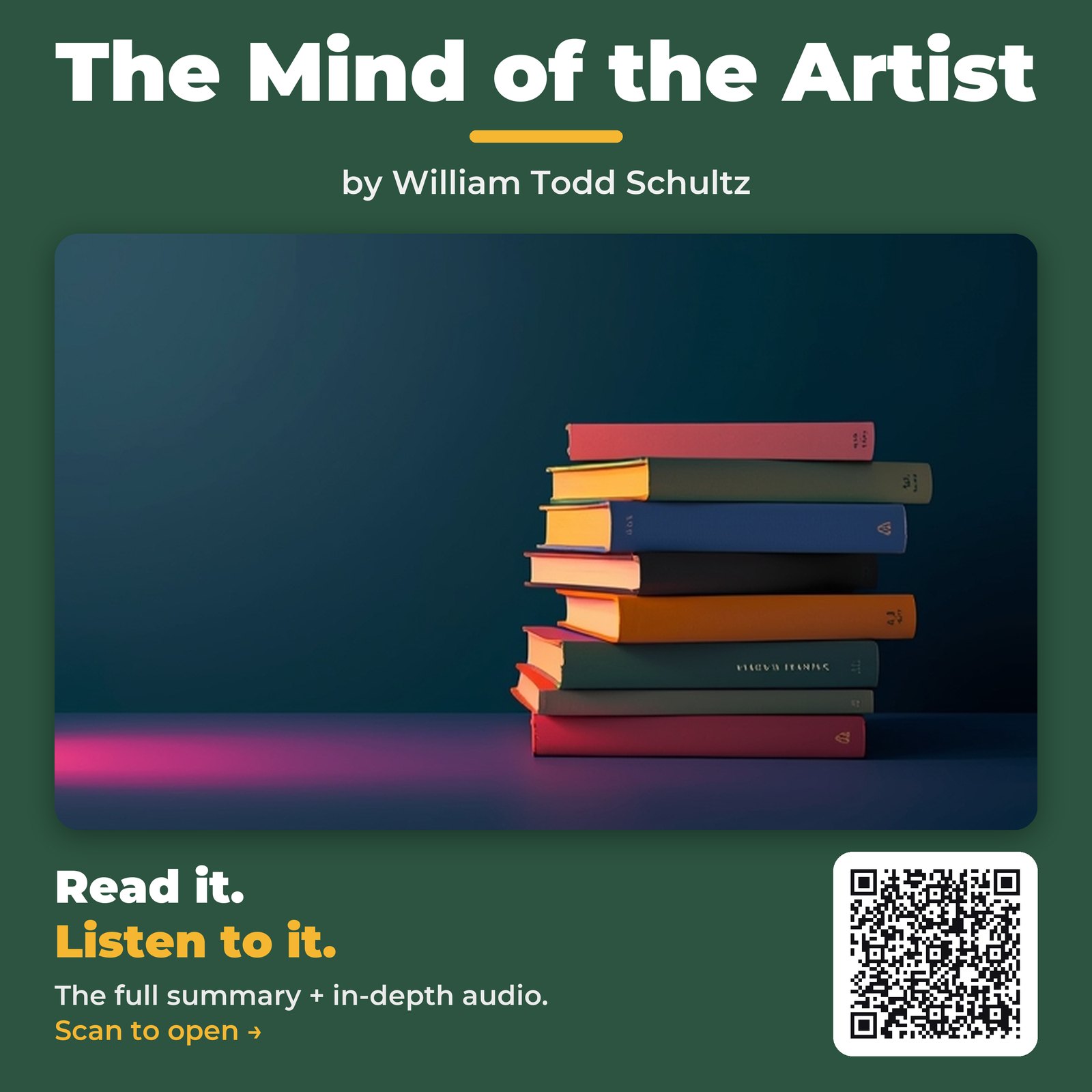 The Mind of the Artist — cover