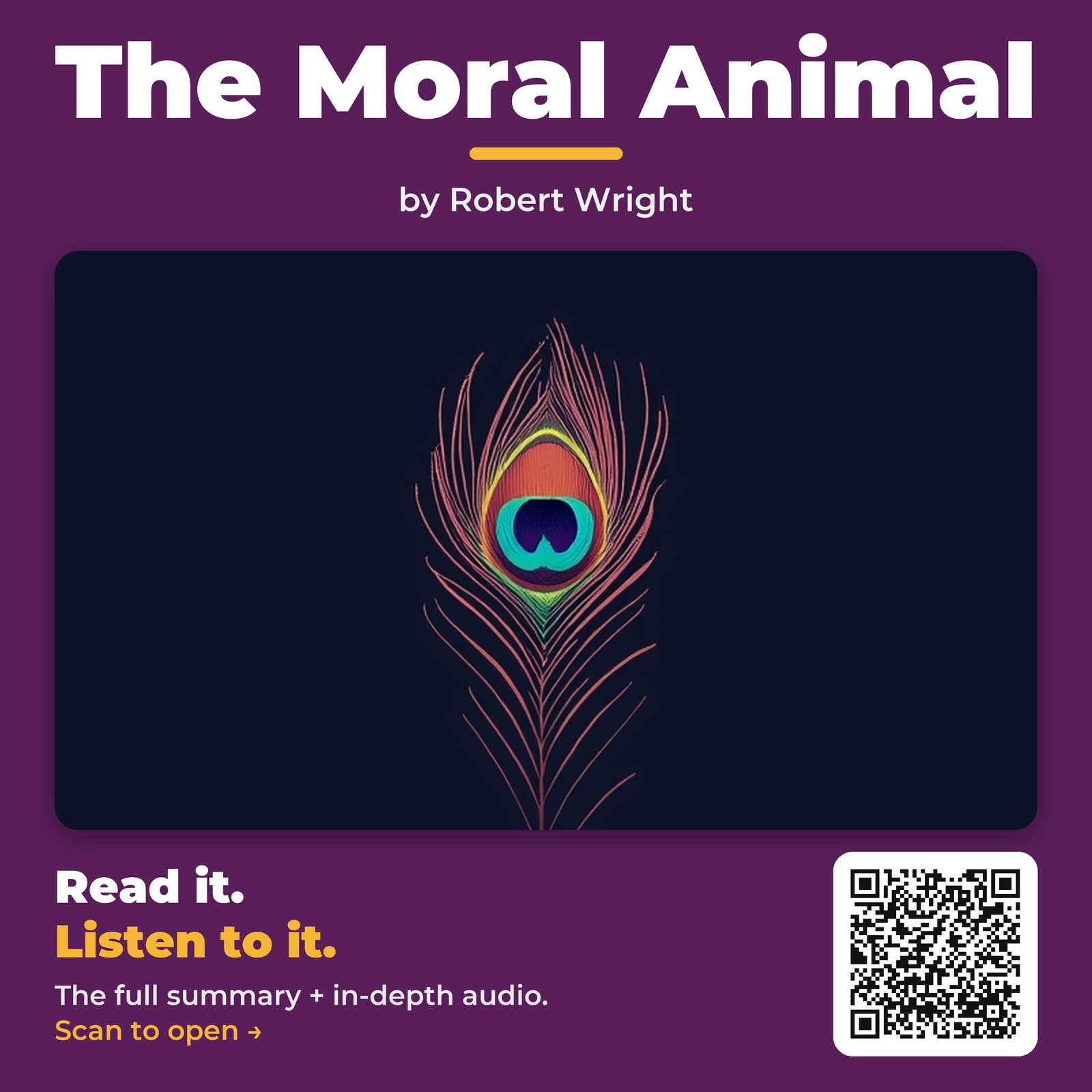 The Moral Animal by Robert Wright – Book Summary