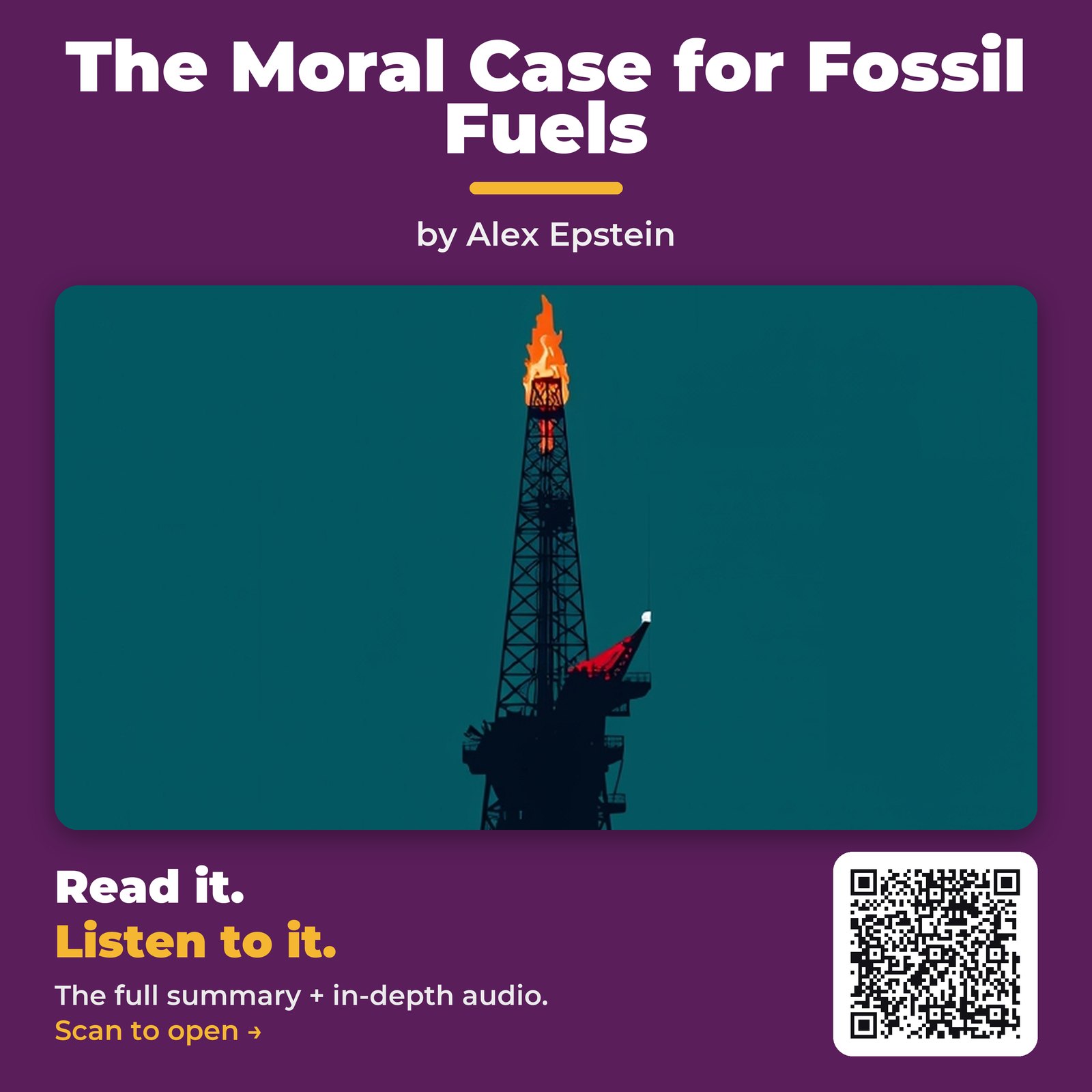 The Moral Case for Fossil Fuels — cover
