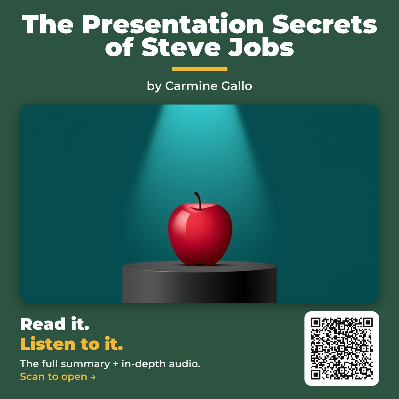 The Presentation Secrets of Steve Jobs by Carmine Gallo – Book Summary